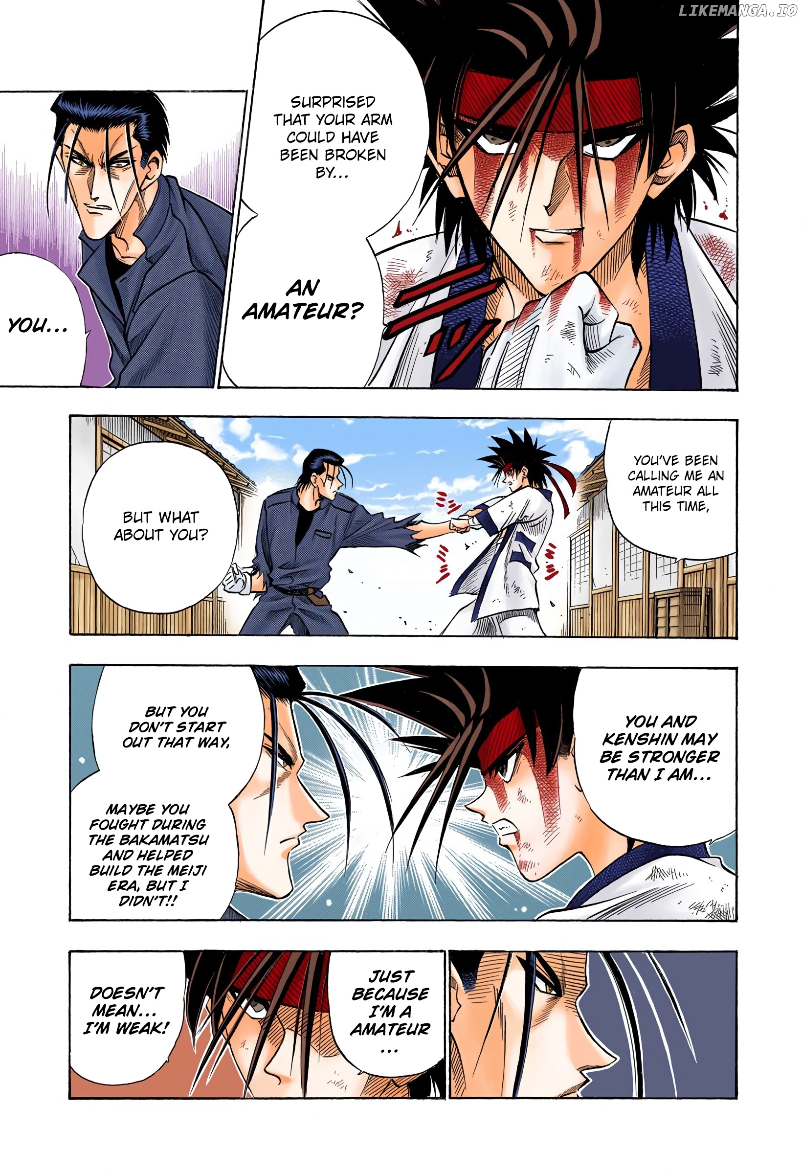 Rurouni Kenshin: Meiji Kenkaku Romantan - Digital Colored Comics chapter 59 - page 15