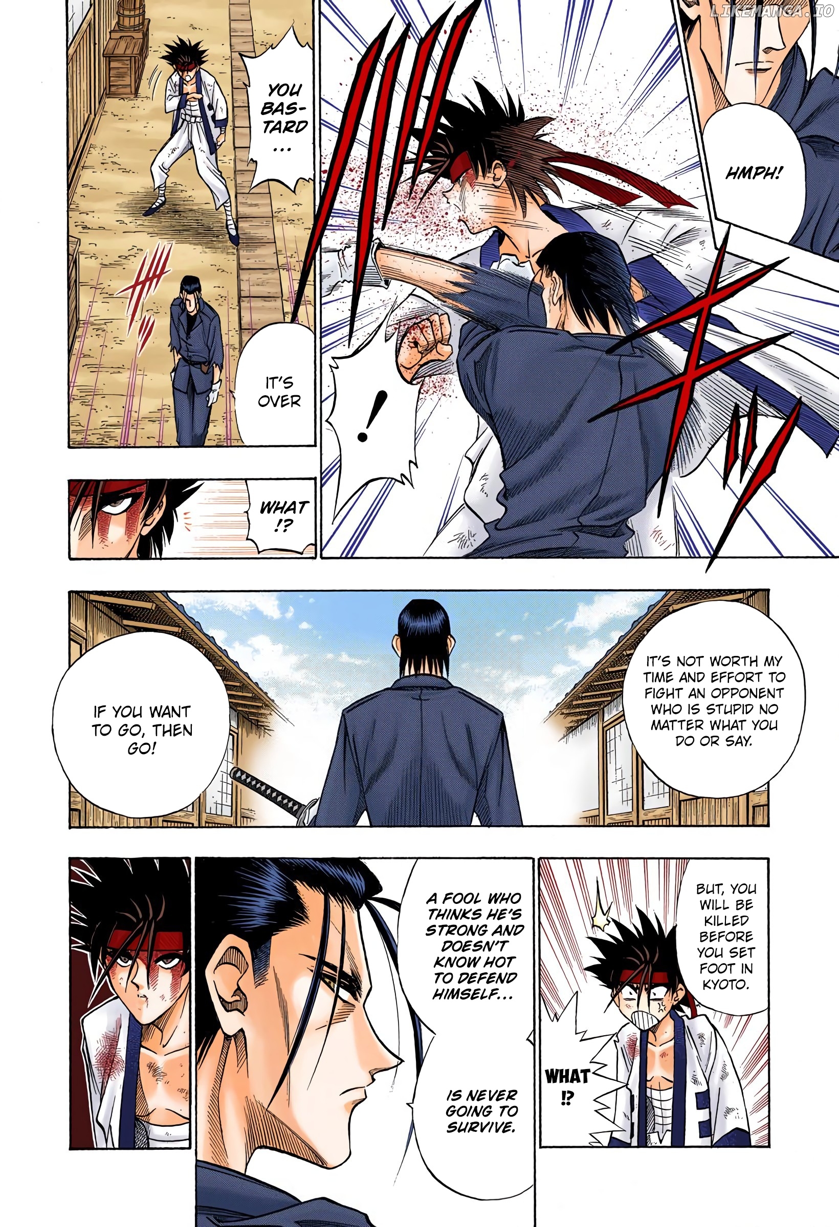 Rurouni Kenshin: Meiji Kenkaku Romantan - Digital Colored Comics chapter 59 - page 16