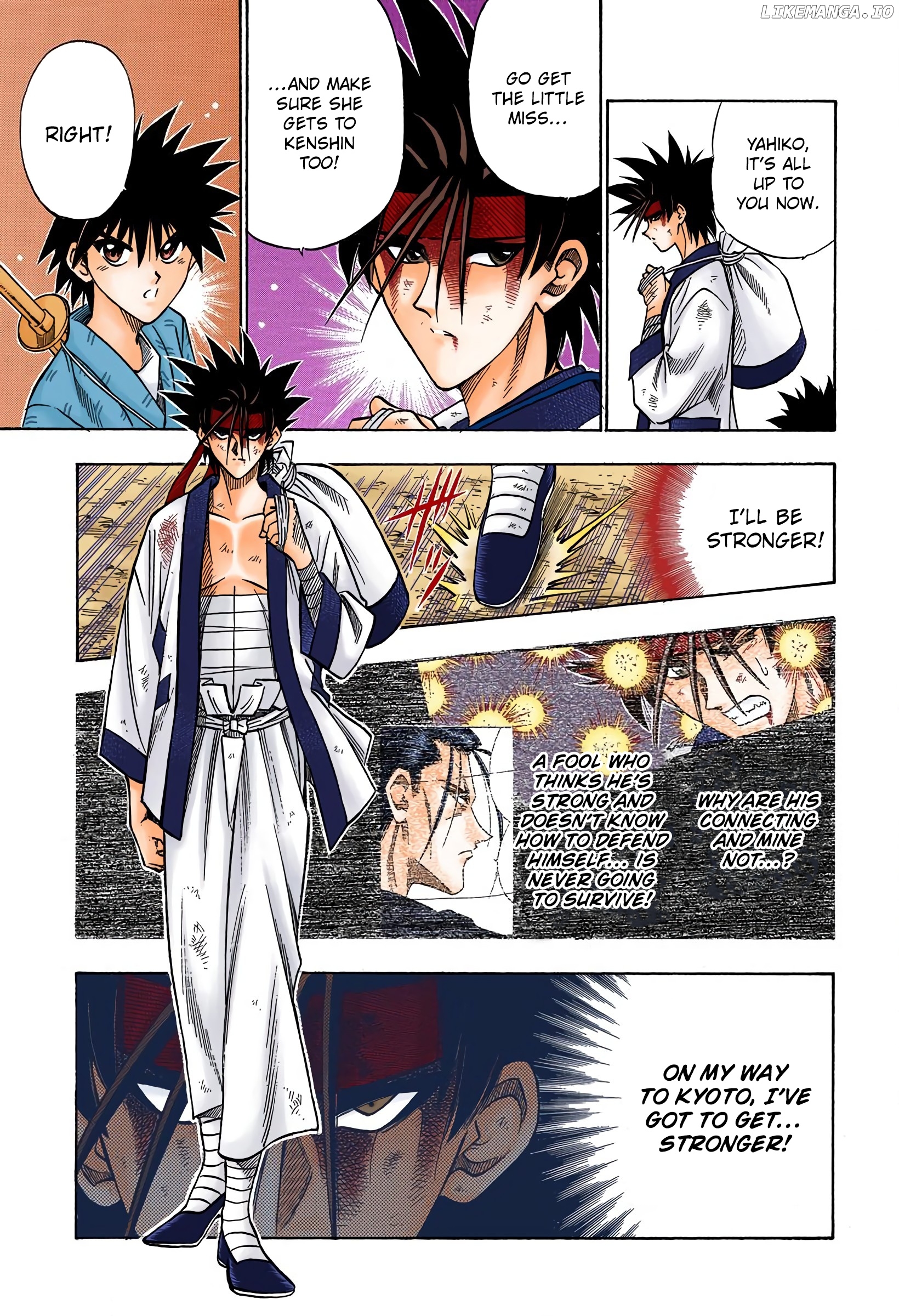 Rurouni Kenshin: Meiji Kenkaku Romantan - Digital Colored Comics chapter 59 - page 19