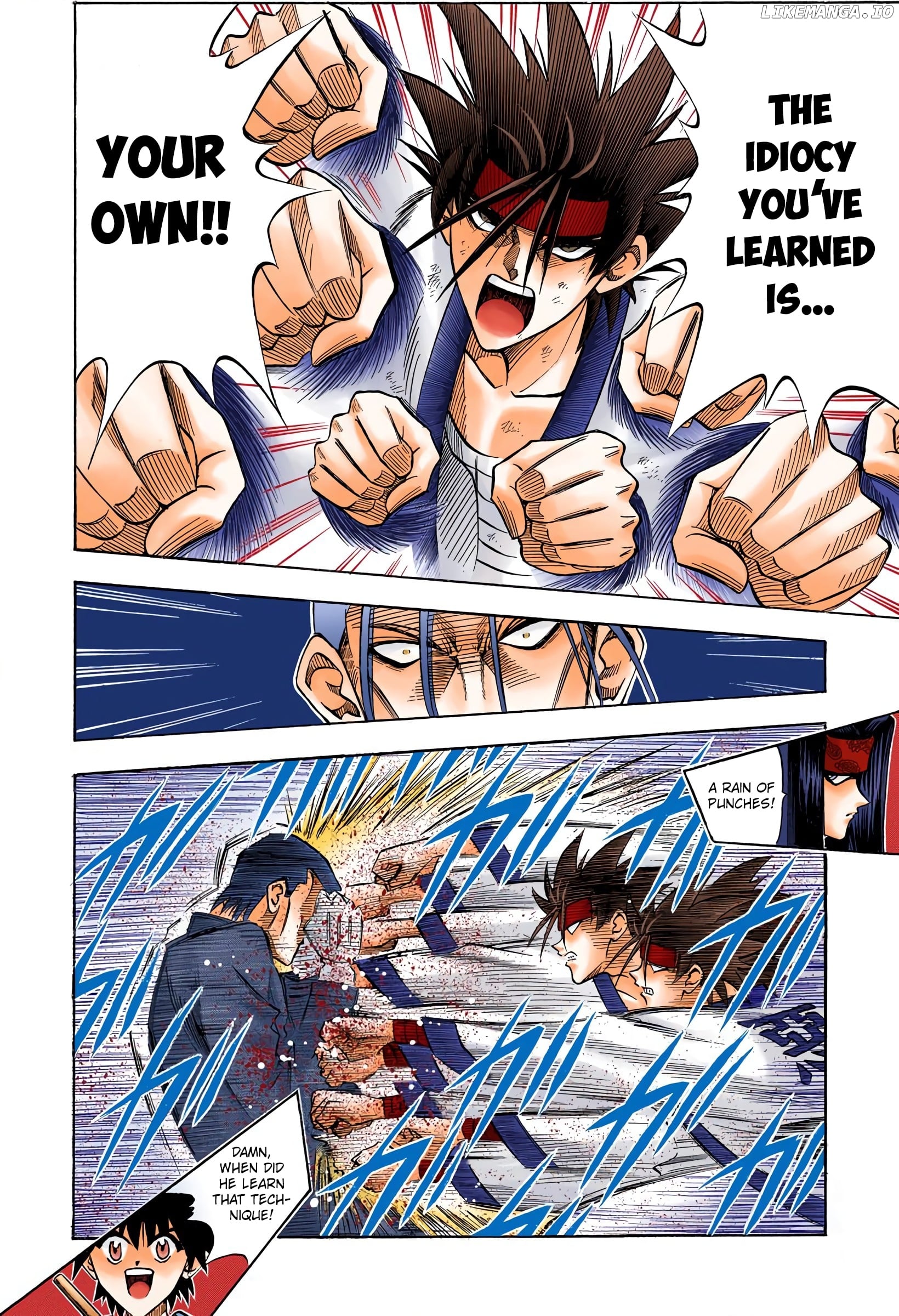 Rurouni Kenshin: Meiji Kenkaku Romantan - Digital Colored Comics chapter 59 - page 6