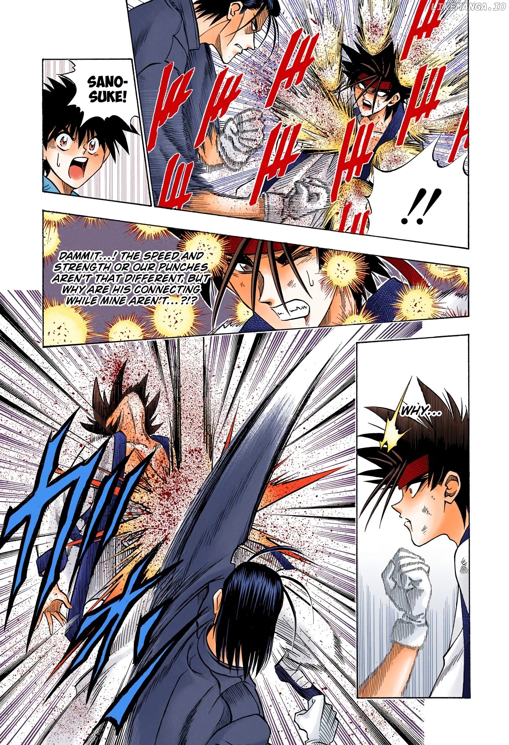 Rurouni Kenshin: Meiji Kenkaku Romantan - Digital Colored Comics chapter 59 - page 9