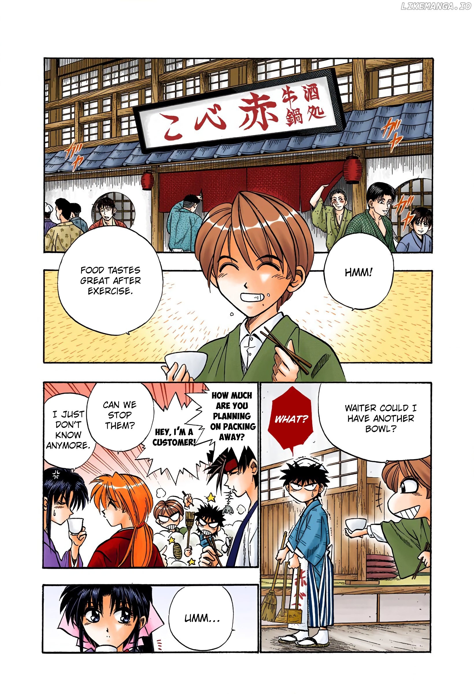 Rurouni Kenshin: Meiji Kenkaku Romantan - Digital Colored Comics chapter 40 - page 14
