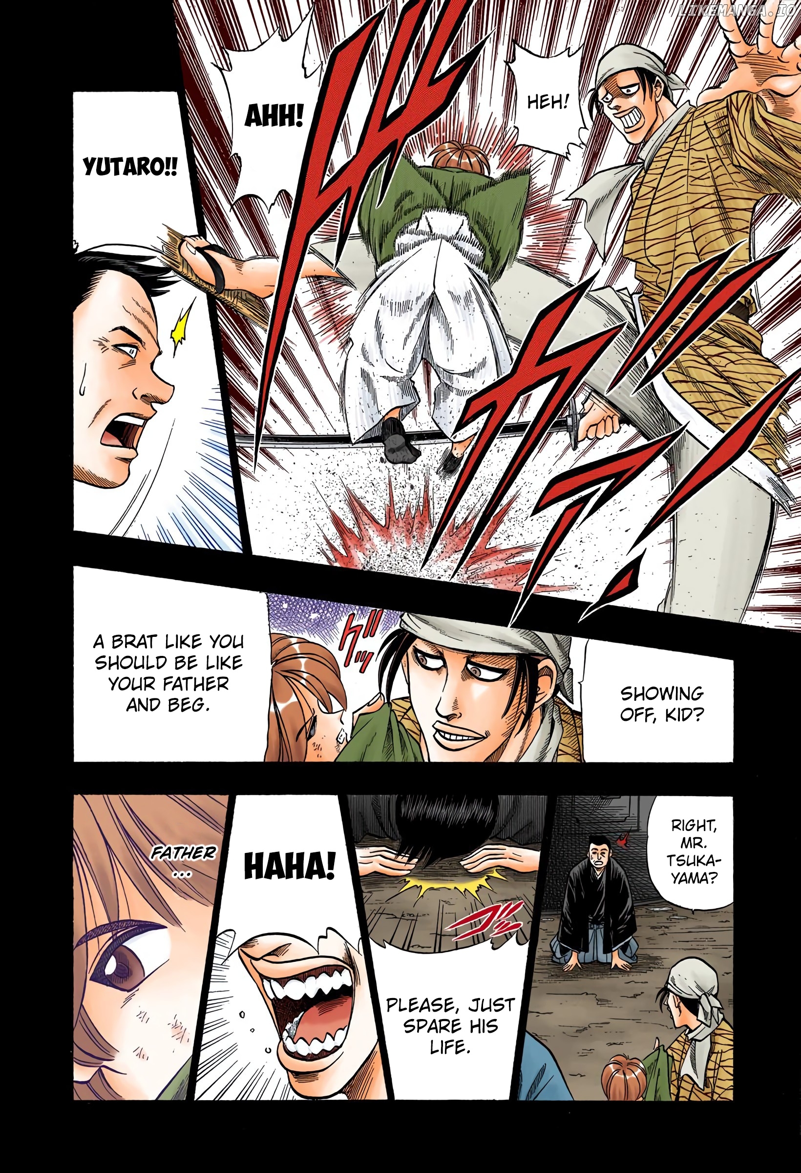 Rurouni Kenshin: Meiji Kenkaku Romantan - Digital Colored Comics chapter 40 - page 22