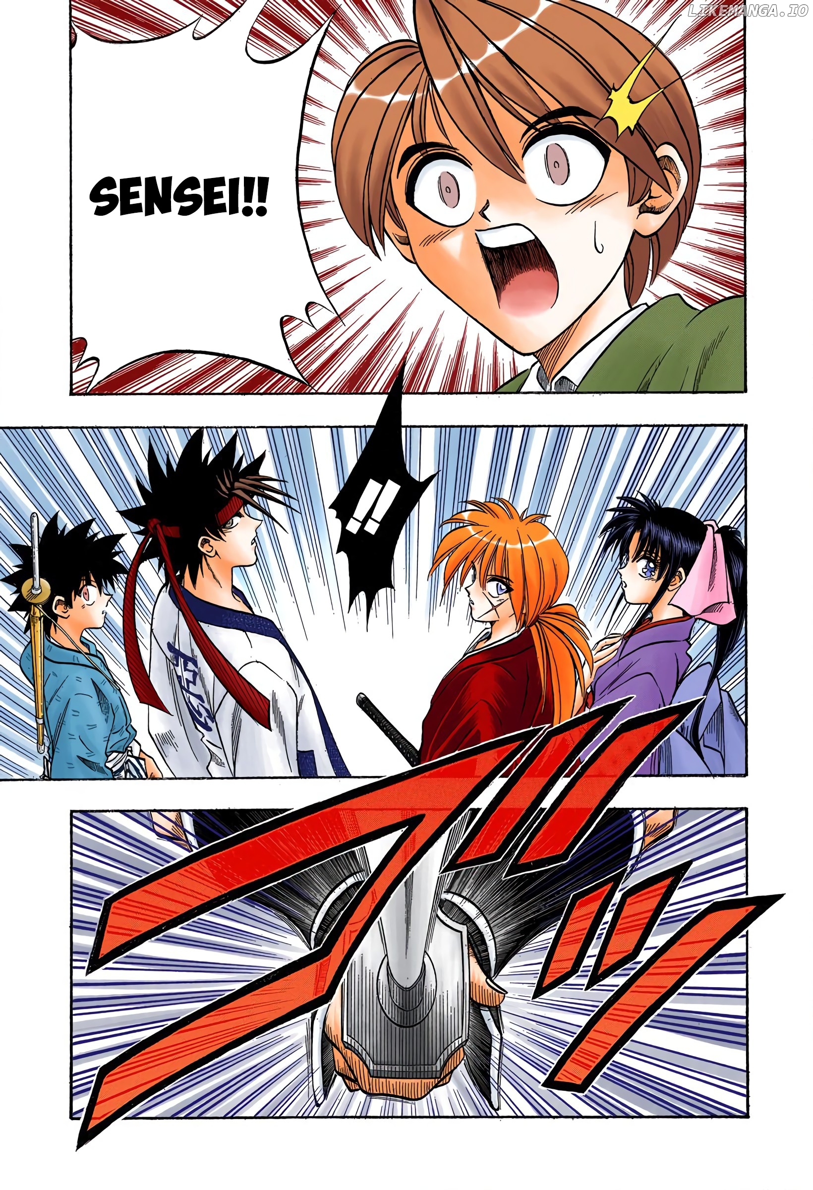 Rurouni Kenshin: Meiji Kenkaku Romantan - Digital Colored Comics chapter 40 - page 27