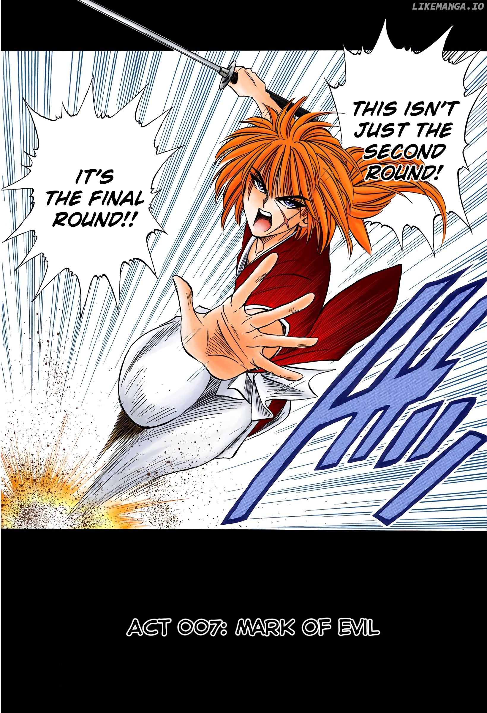 Rurouni Kenshin: Meiji Kenkaku Romantan - Digital Colored Comics chapter 7 - page 9