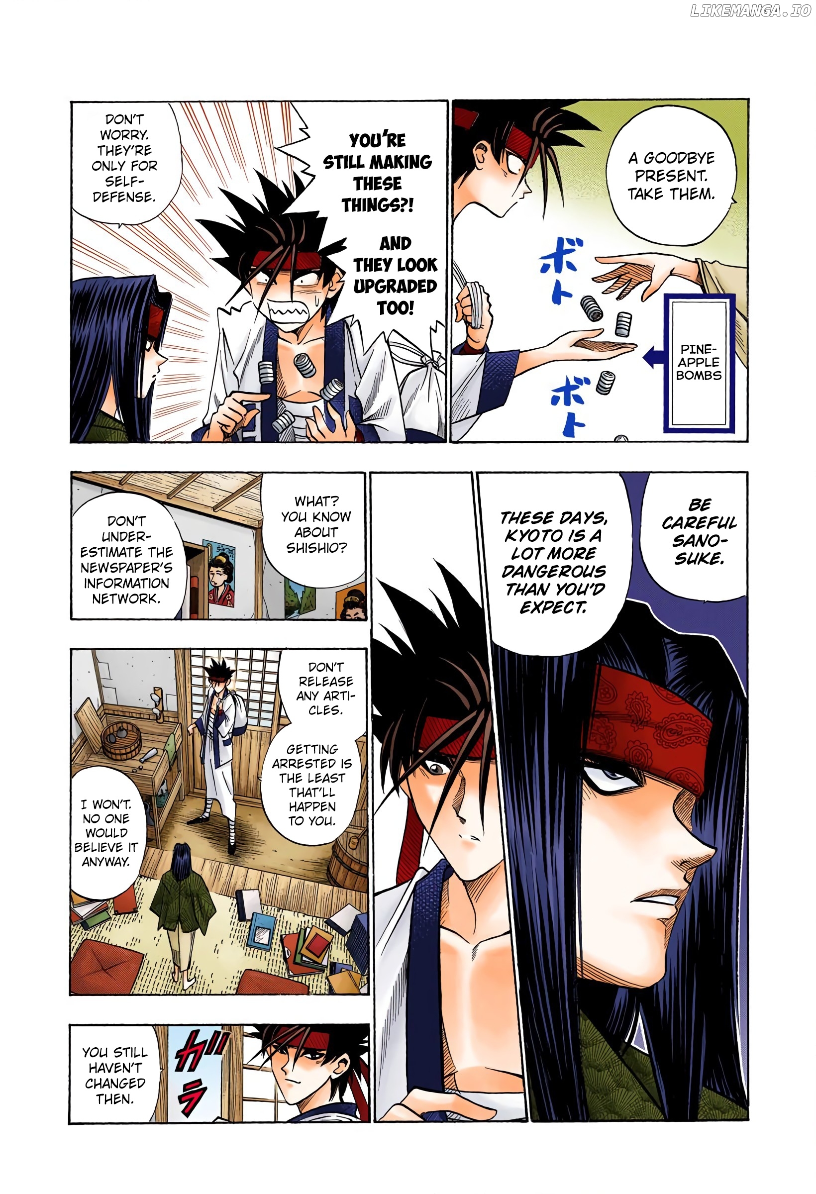 Rurouni Kenshin: Meiji Kenkaku Romantan - Digital Colored Comics chapter 58 - page 12