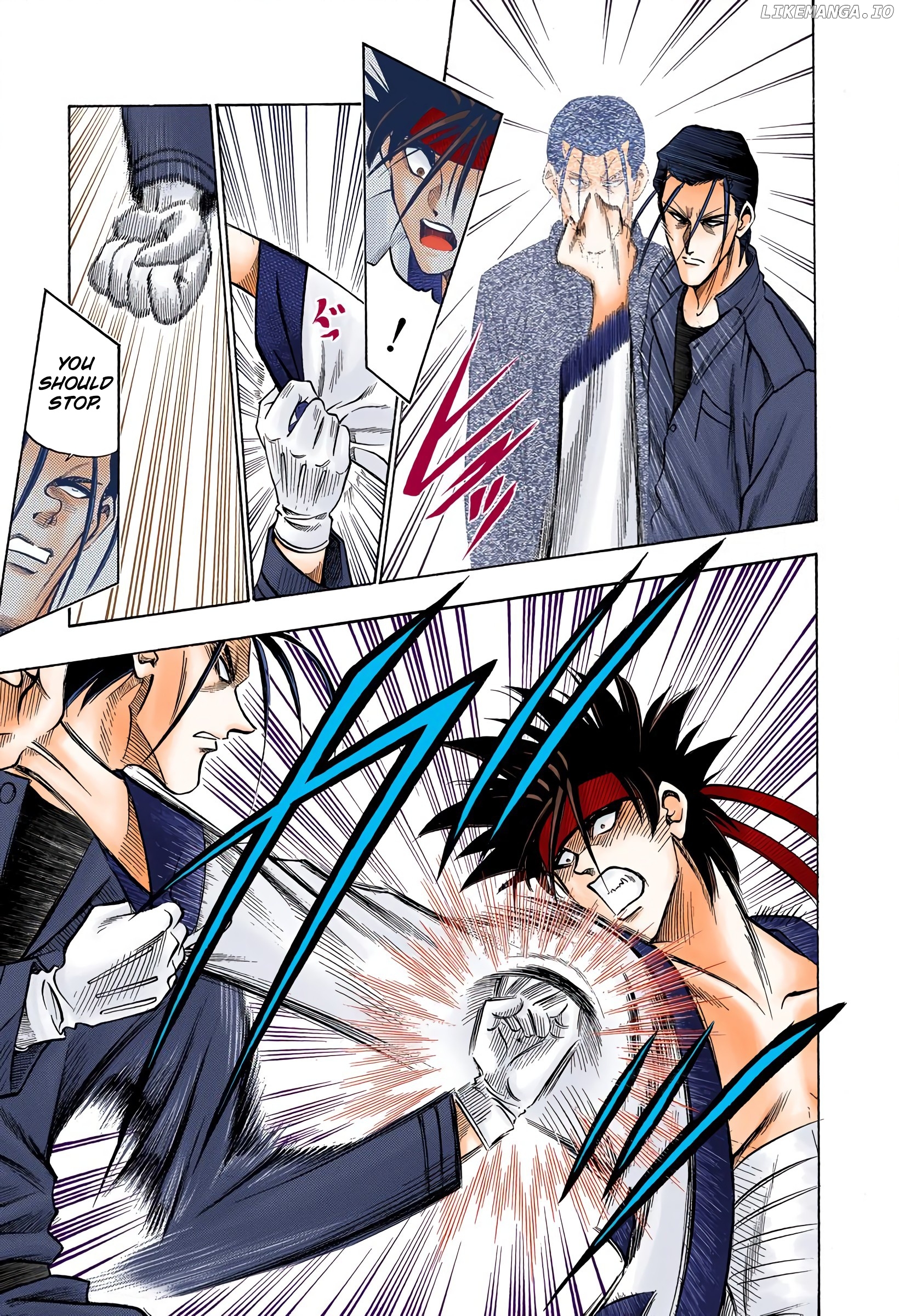 Rurouni Kenshin: Meiji Kenkaku Romantan - Digital Colored Comics chapter 58 - page 17