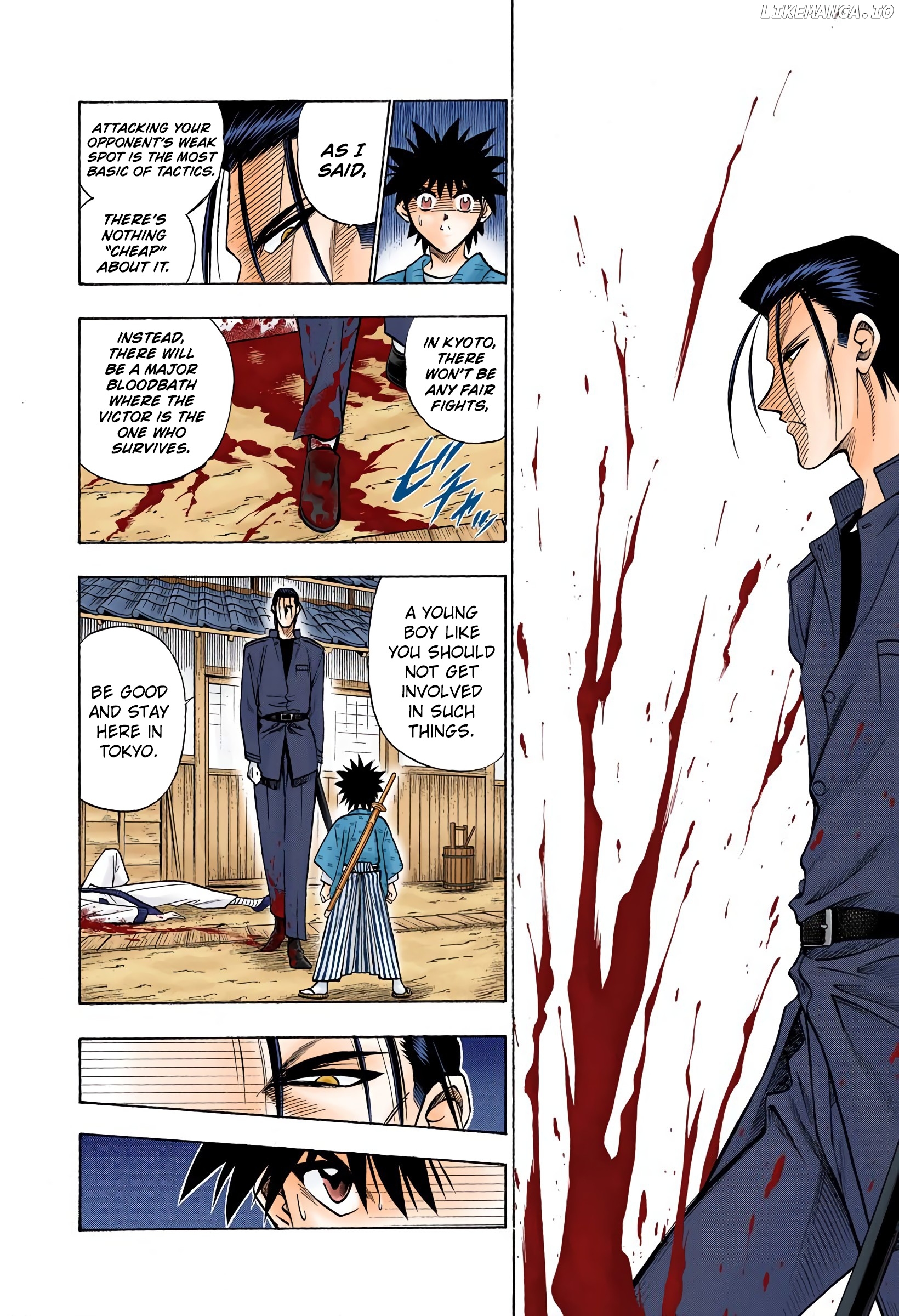 Rurouni Kenshin: Meiji Kenkaku Romantan - Digital Colored Comics chapter 58 - page 20