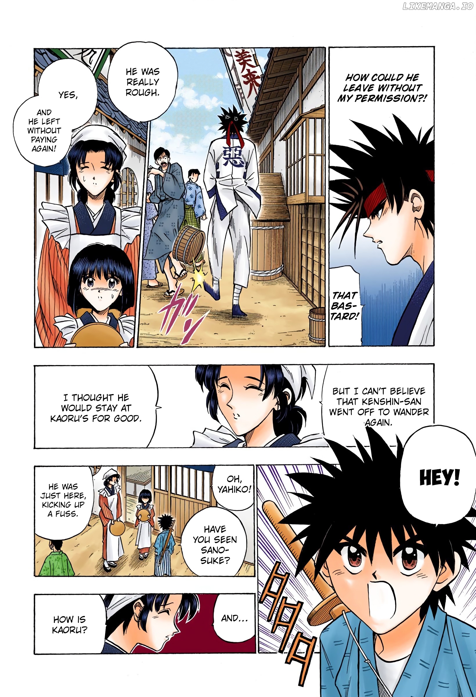 Rurouni Kenshin: Meiji Kenkaku Romantan - Digital Colored Comics chapter 58 - page 8
