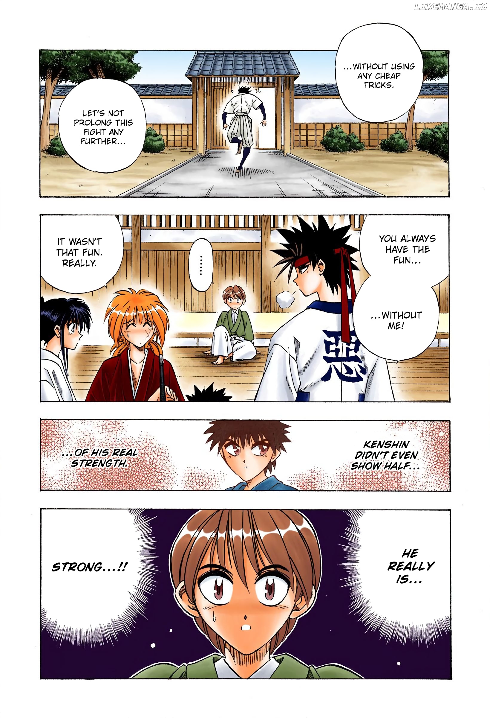 Rurouni Kenshin: Meiji Kenkaku Romantan - Digital Colored Comics chapter 39 - page 16