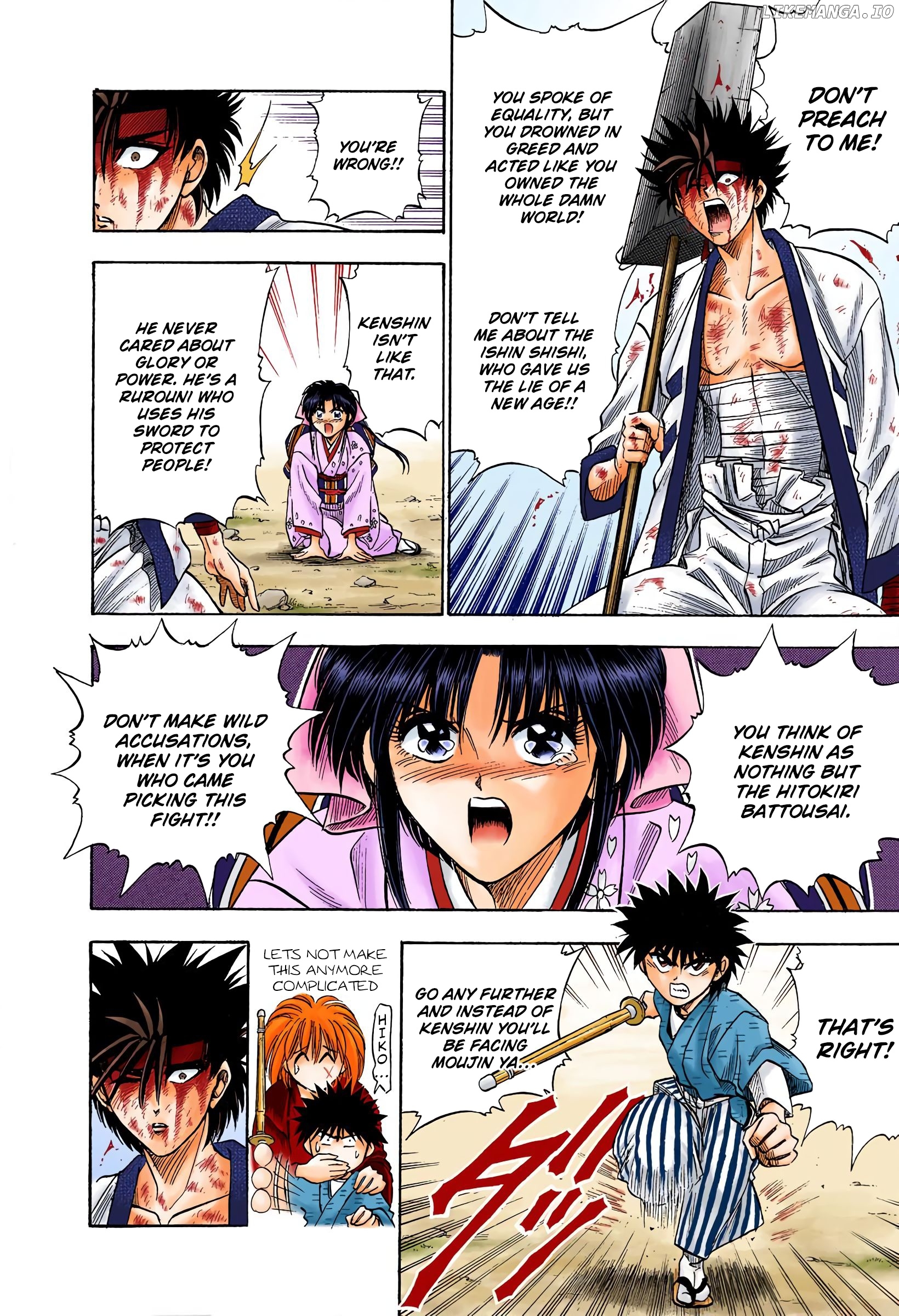 Rurouni Kenshin: Meiji Kenkaku Romantan - Digital Colored Comics chapter 8 - page 10