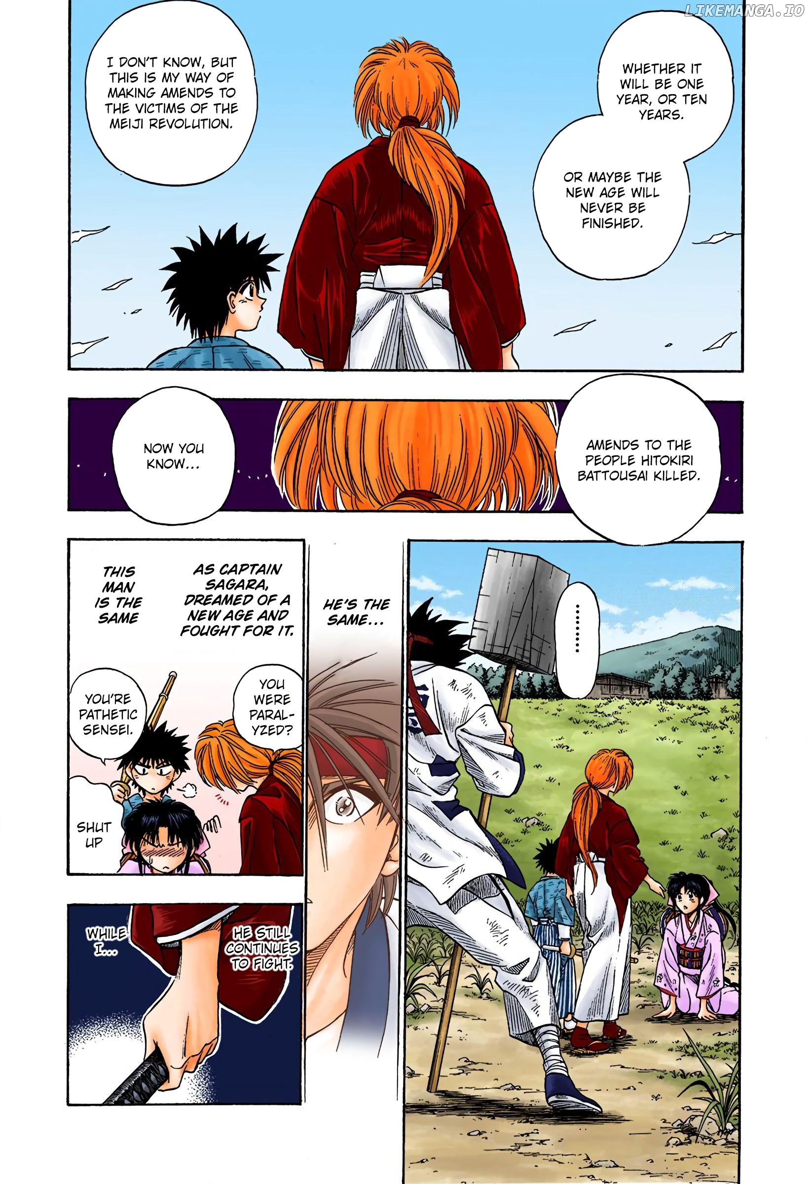 Rurouni Kenshin: Meiji Kenkaku Romantan - Digital Colored Comics chapter 8 - page 12