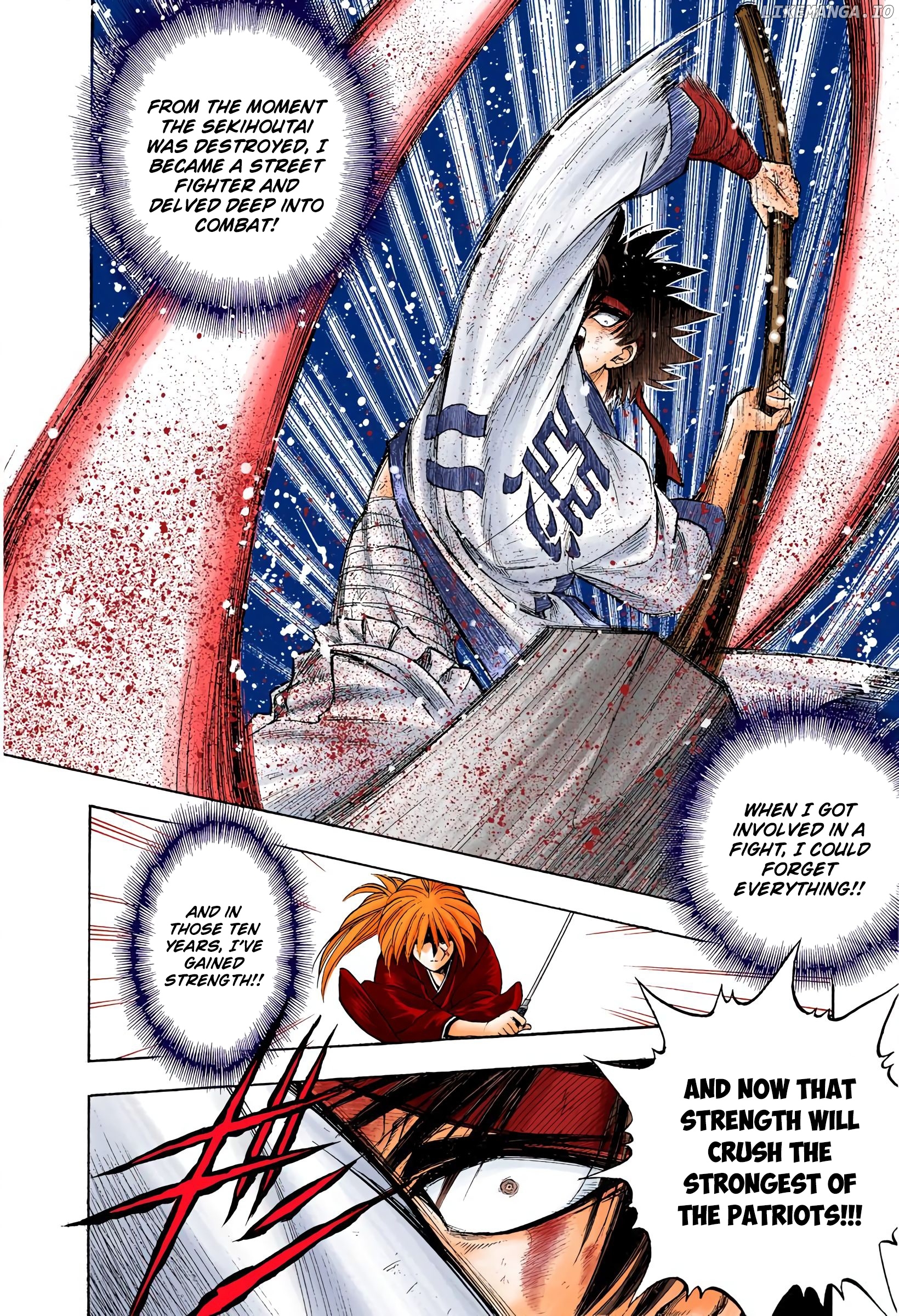Rurouni Kenshin: Meiji Kenkaku Romantan - Digital Colored Comics chapter 8 - page 2