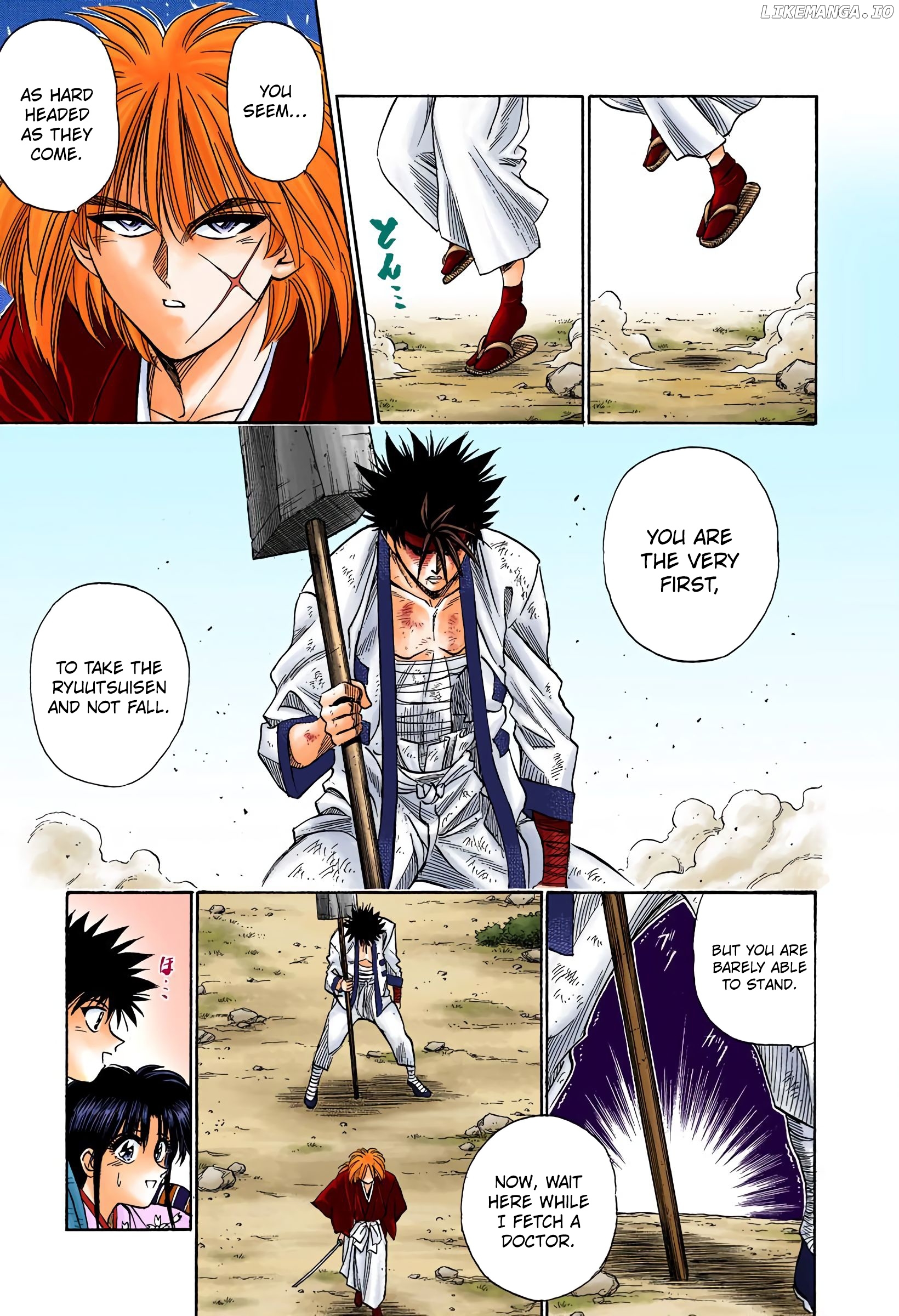 Rurouni Kenshin: Meiji Kenkaku Romantan - Digital Colored Comics chapter 8 - page 7