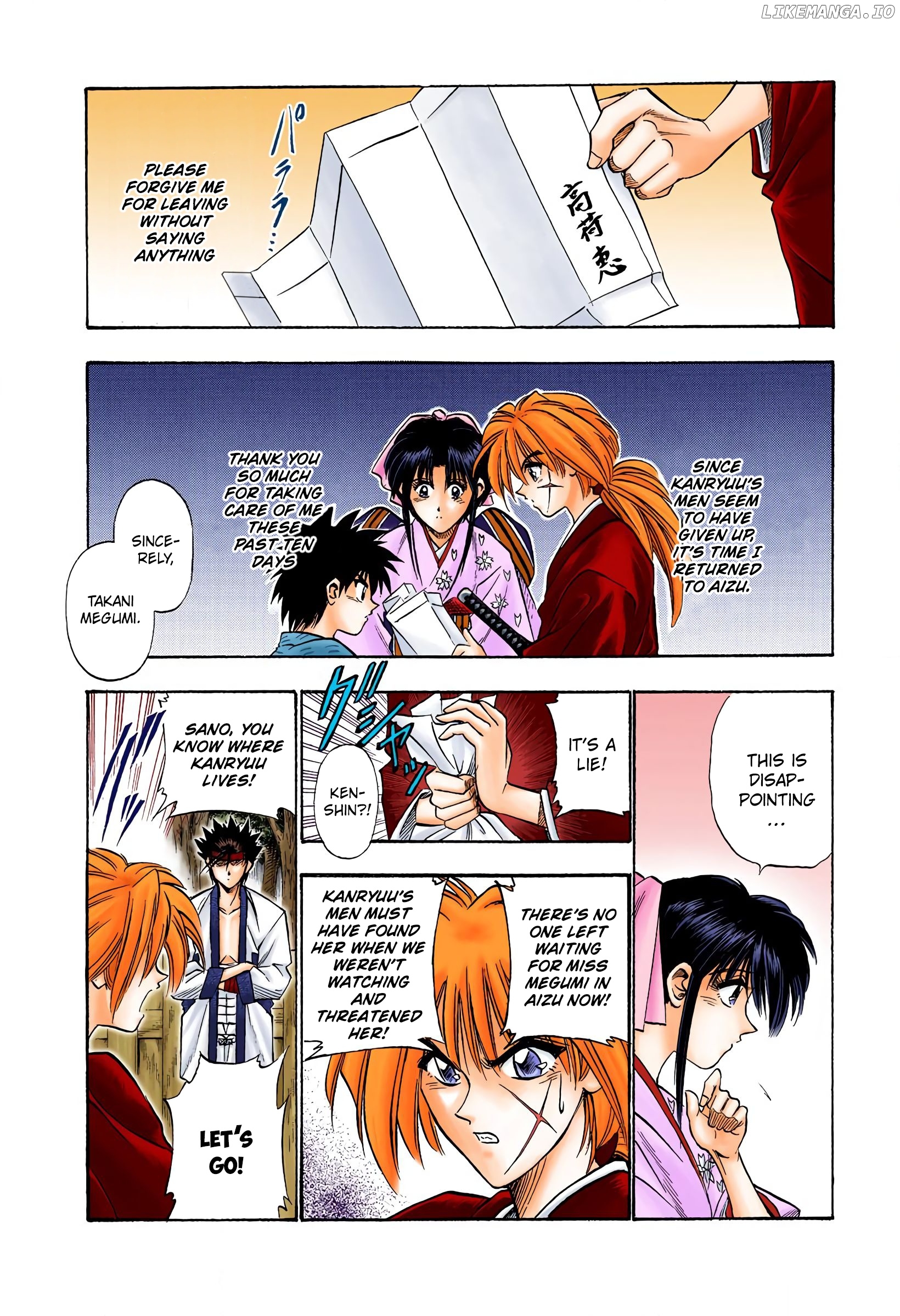 Rurouni Kenshin: Meiji Kenkaku Romantan - Digital Colored Comics chapter 20 - page 14