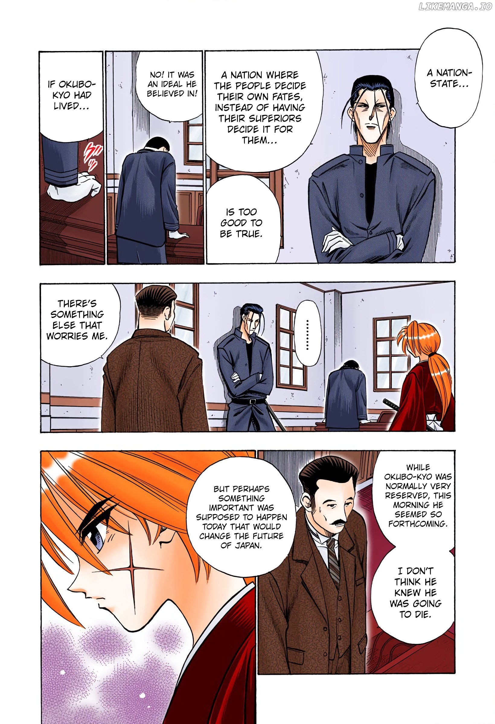 Rurouni Kenshin: Meiji Kenkaku Romantan - Digital Colored Comics chapter 57 - page 6