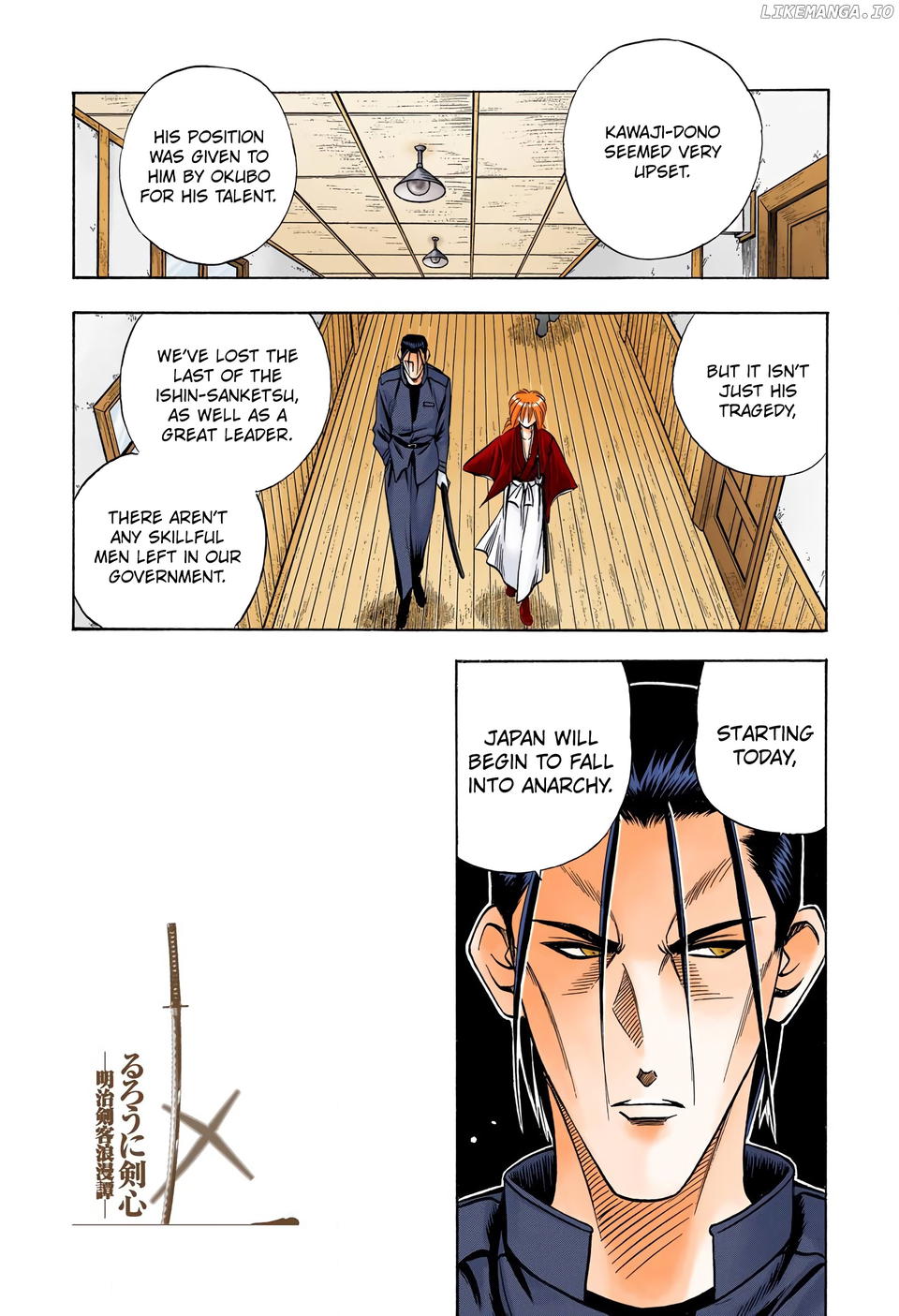 Rurouni Kenshin: Meiji Kenkaku Romantan - Digital Colored Comics chapter 57 - page 7