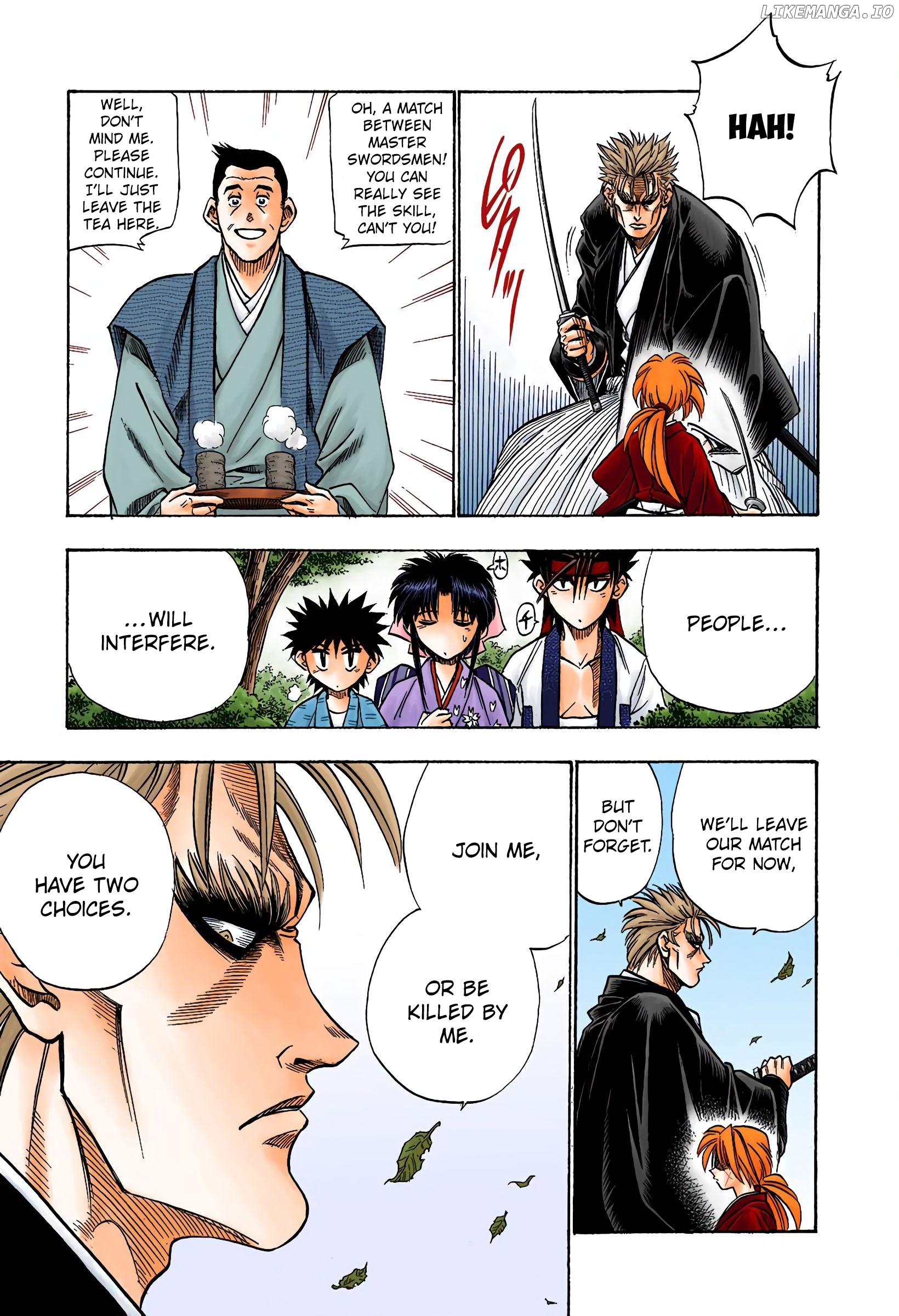 Rurouni Kenshin: Meiji Kenkaku Romantan - Digital Colored Comics chapter 38 - page 5
