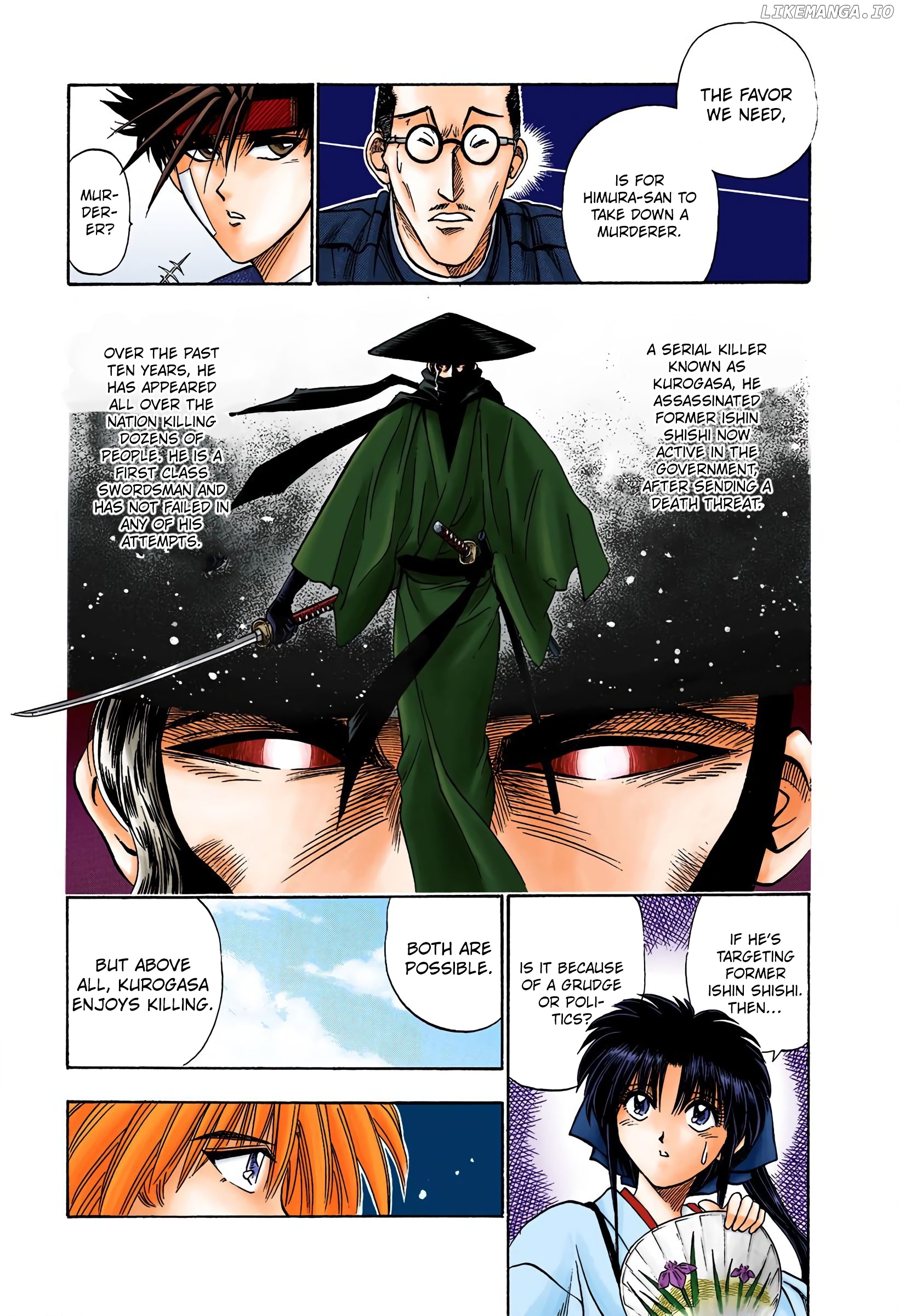 Rurouni Kenshin: Meiji Kenkaku Romantan - Digital Colored Comics chapter 9 - page 7