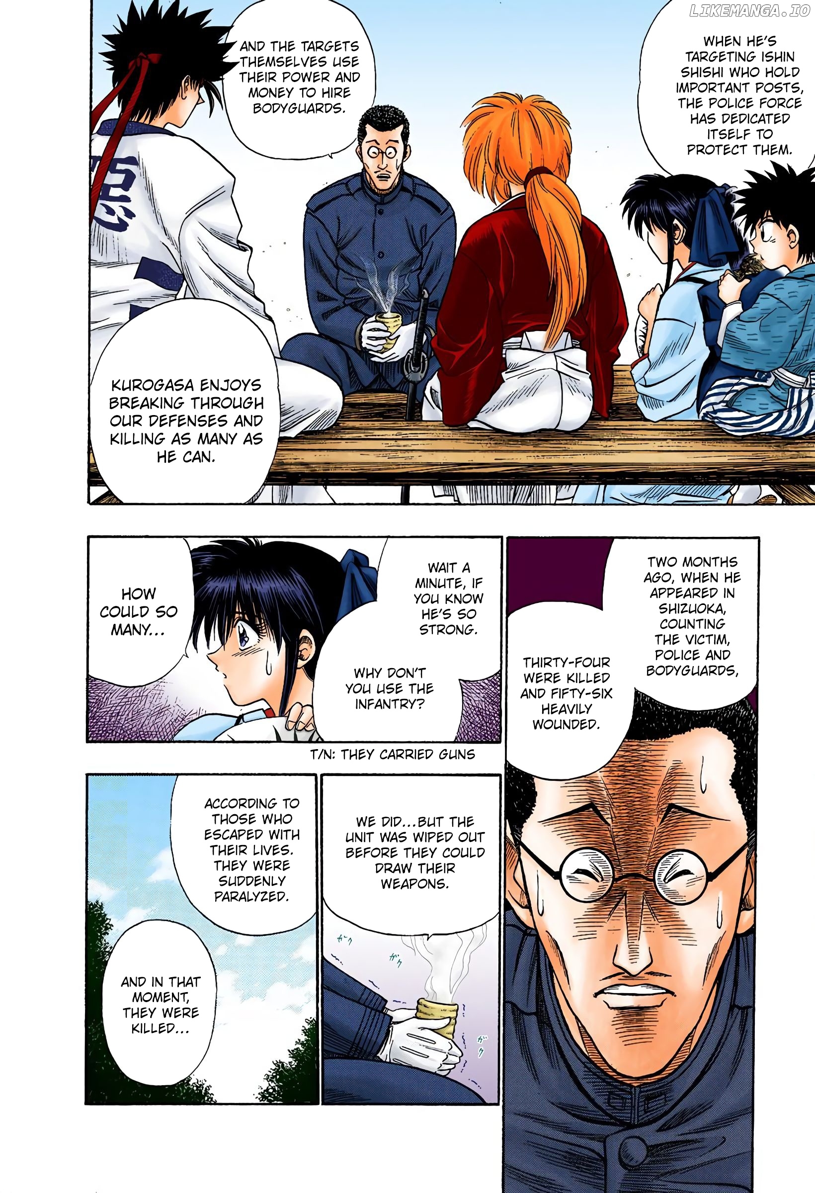 Rurouni Kenshin: Meiji Kenkaku Romantan - Digital Colored Comics chapter 9 - page 8
