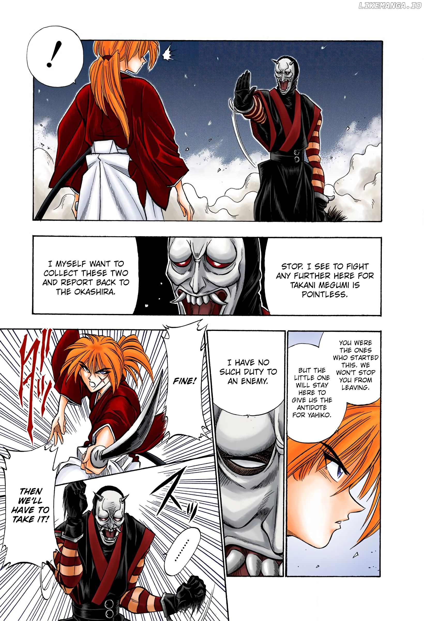 Rurouni Kenshin: Meiji Kenkaku Romantan - Digital Colored Comics chapter 19 - page 2
