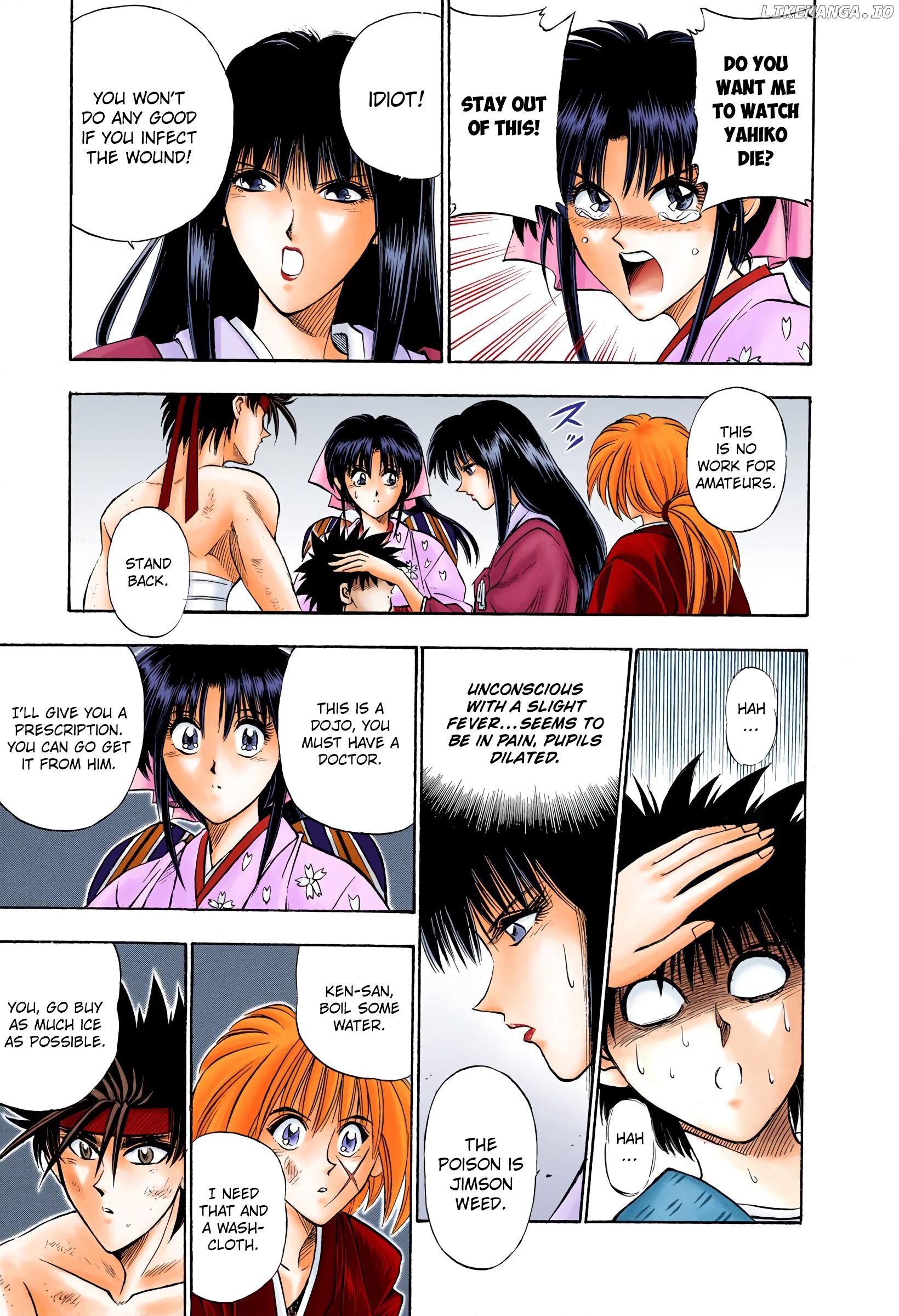 Rurouni Kenshin: Meiji Kenkaku Romantan - Digital Colored Comics chapter 19 - page 6