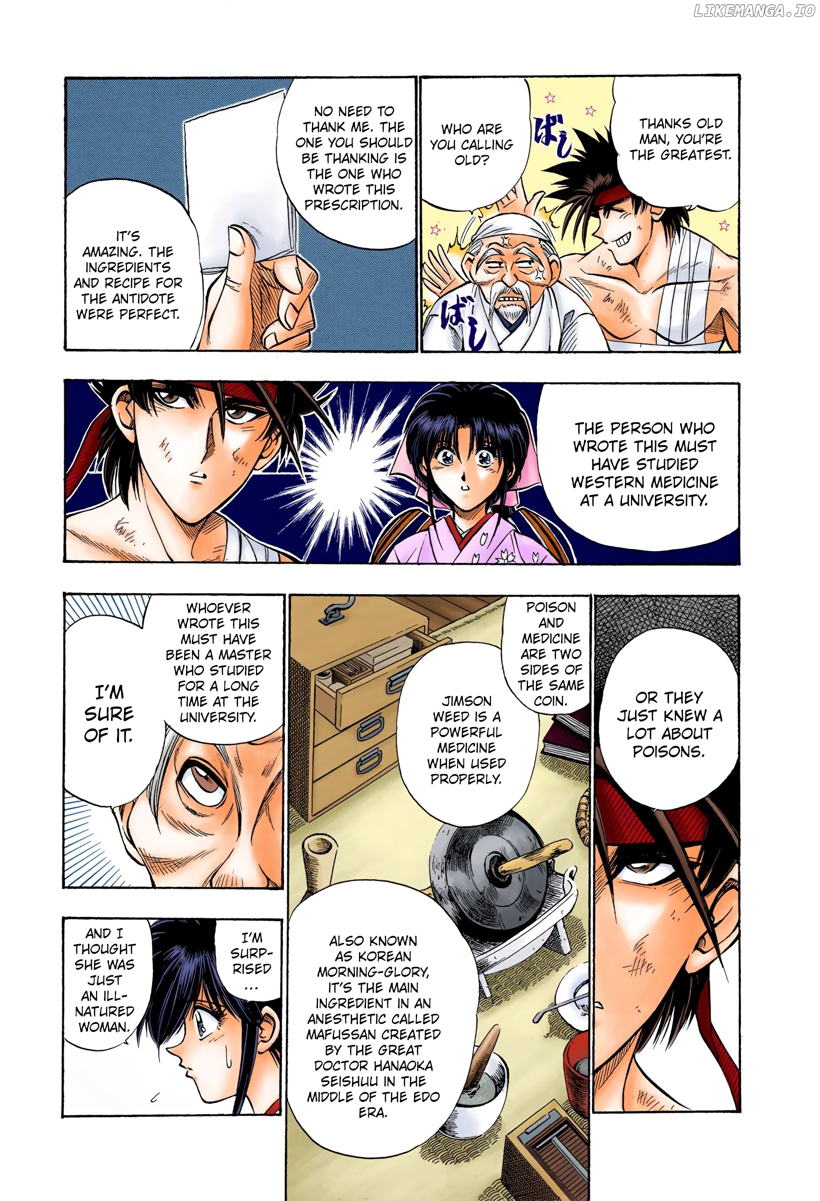 Rurouni Kenshin: Meiji Kenkaku Romantan - Digital Colored Comics chapter 19 - page 8
