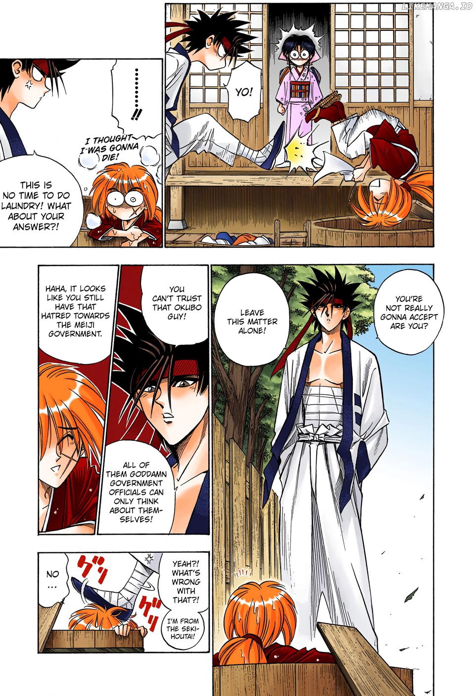 Rurouni Kenshin: Meiji Kenkaku Romantan - Digital Colored Comics chapter 56 - page 3