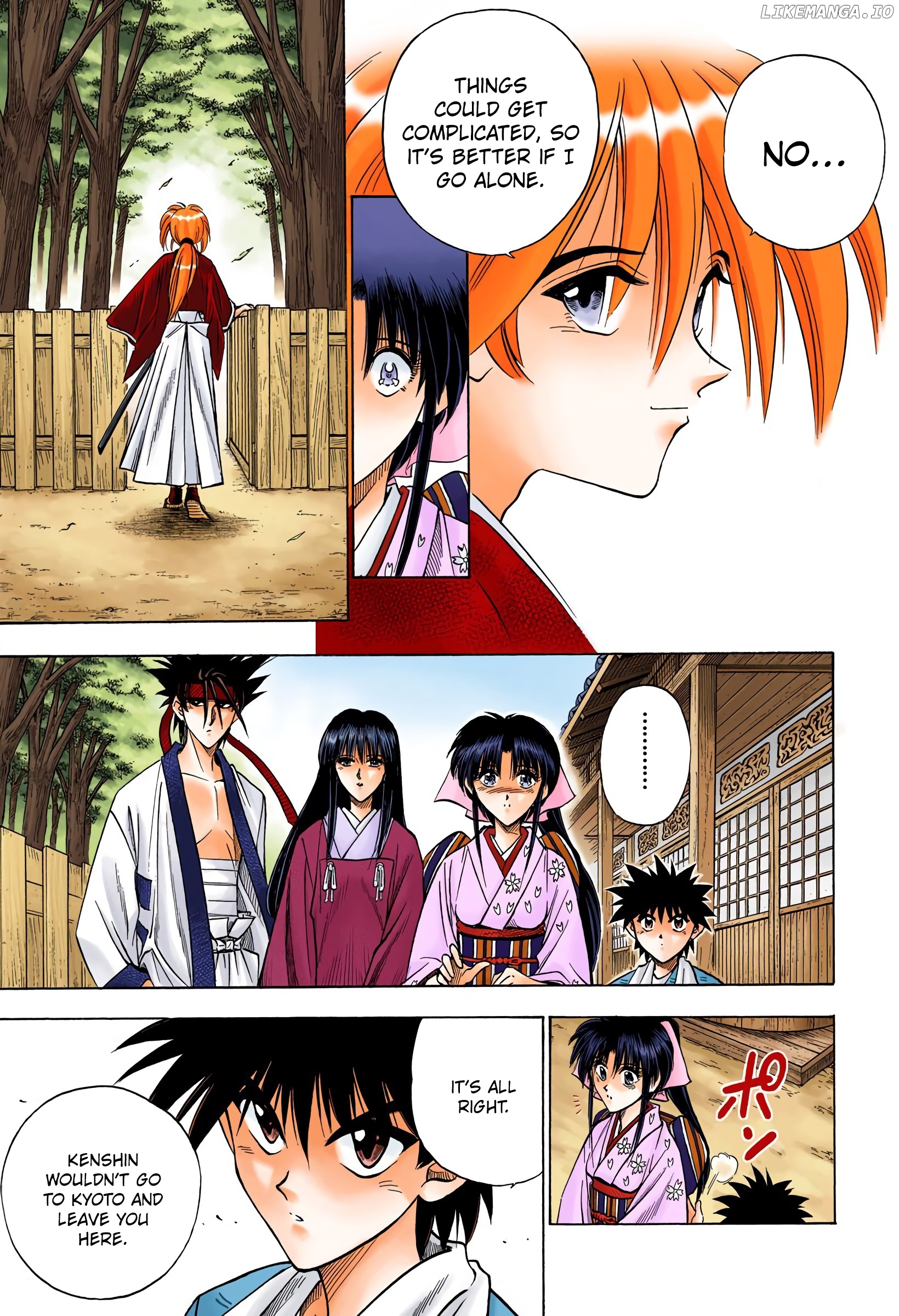 Rurouni Kenshin: Meiji Kenkaku Romantan - Digital Colored Comics chapter 56 - page 9