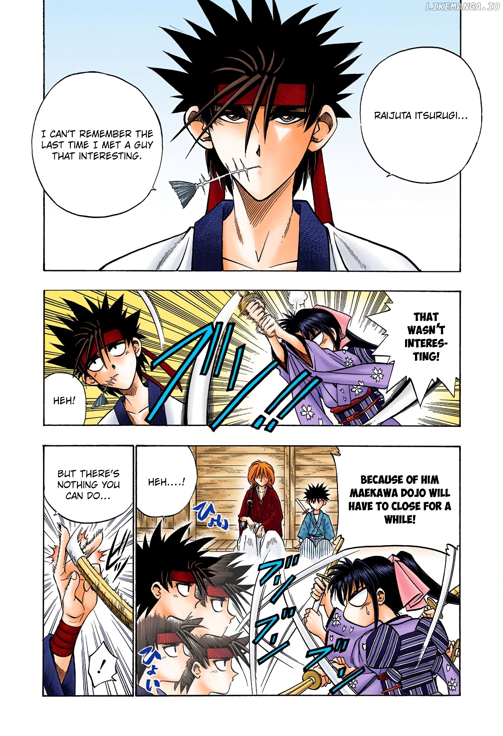 Rurouni Kenshin: Meiji Kenkaku Romantan - Digital Colored Comics chapter 37 - page 2