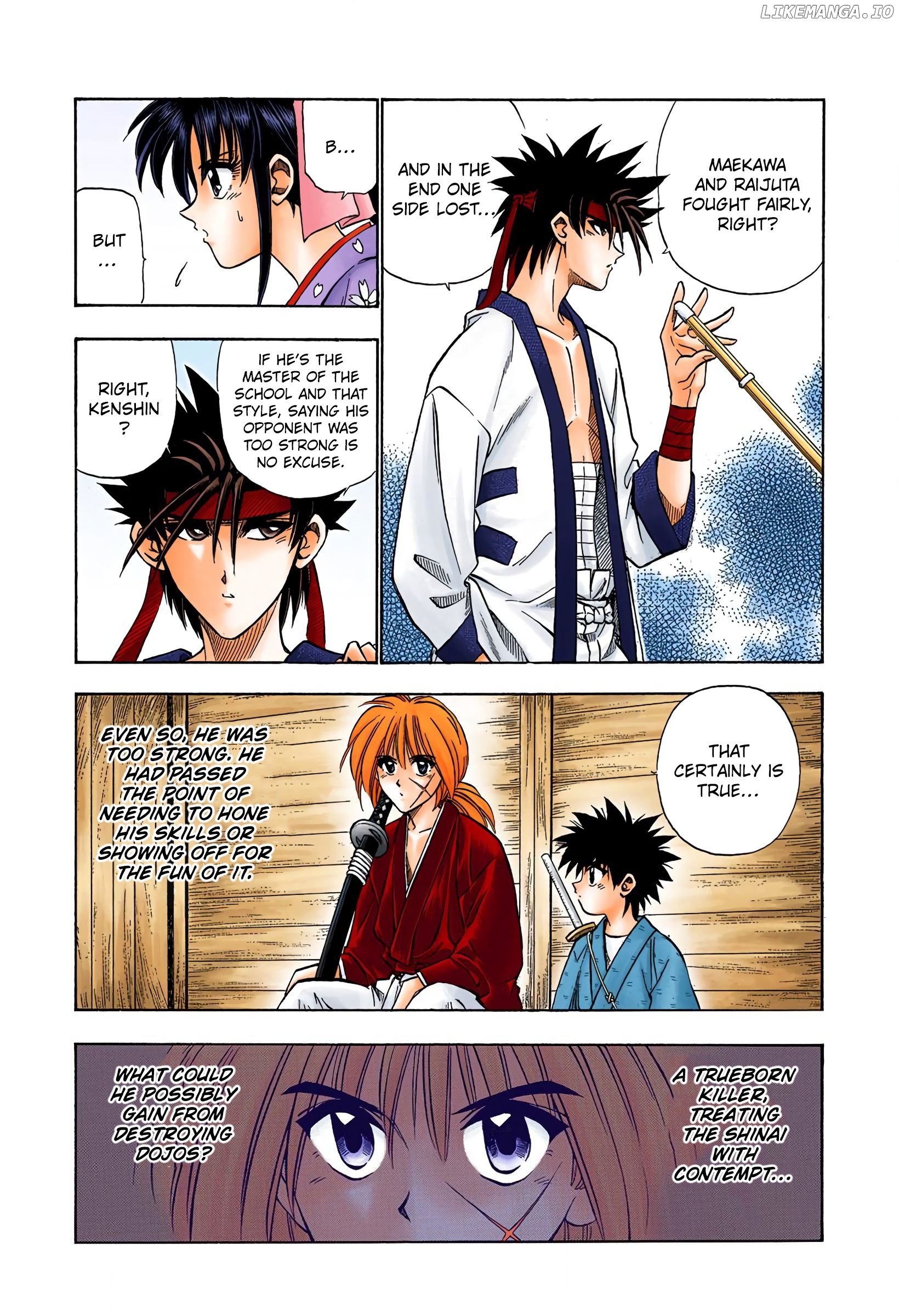 Rurouni Kenshin: Meiji Kenkaku Romantan - Digital Colored Comics chapter 37 - page 3