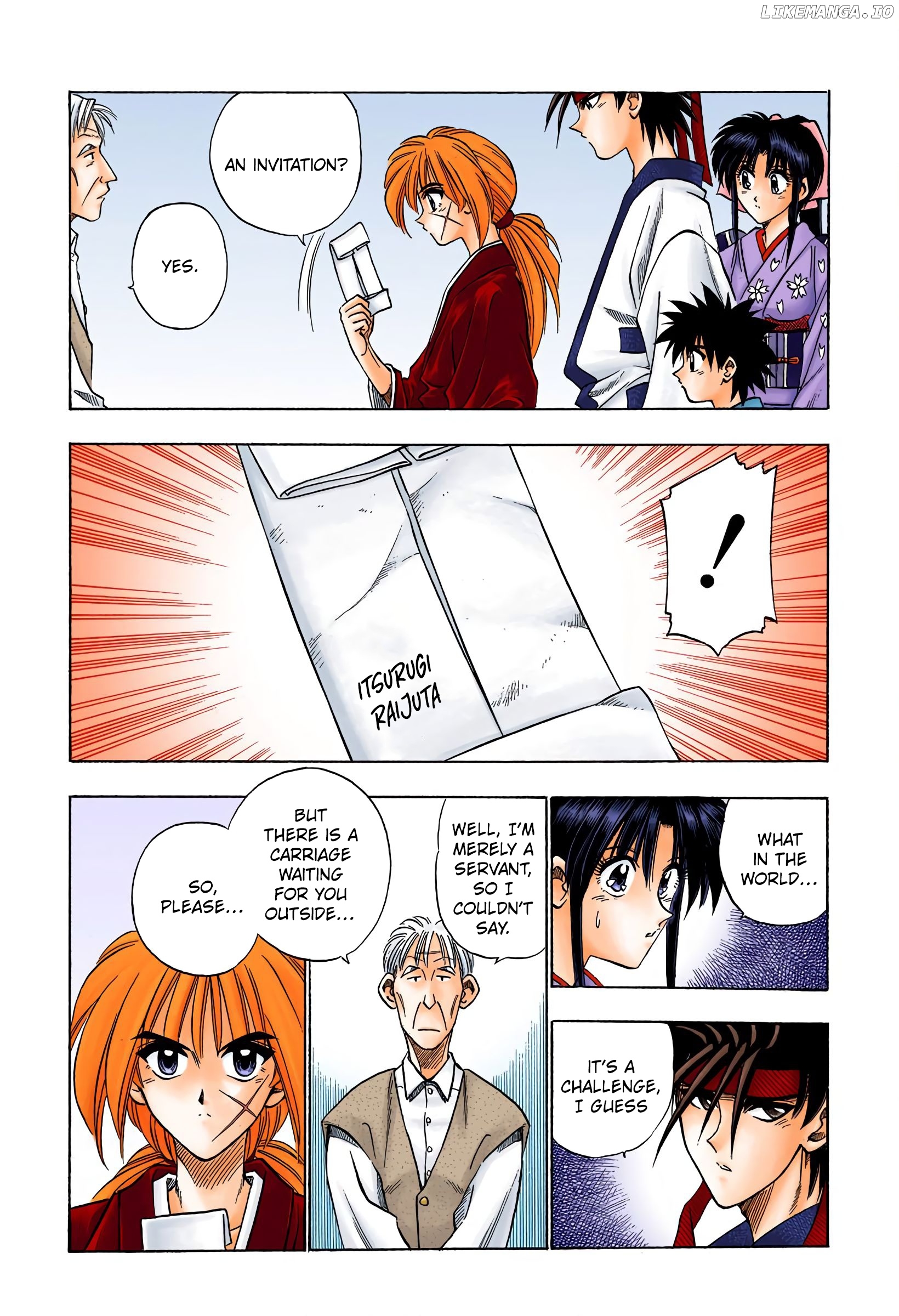 Rurouni Kenshin: Meiji Kenkaku Romantan - Digital Colored Comics chapter 37 - page 5