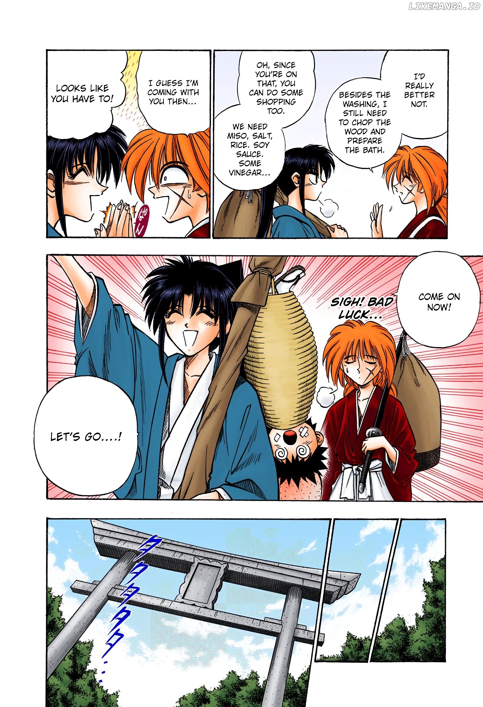 Rurouni Kenshin: Meiji Kenkaku Romantan - Digital Colored Comics chapter 34 - page 4