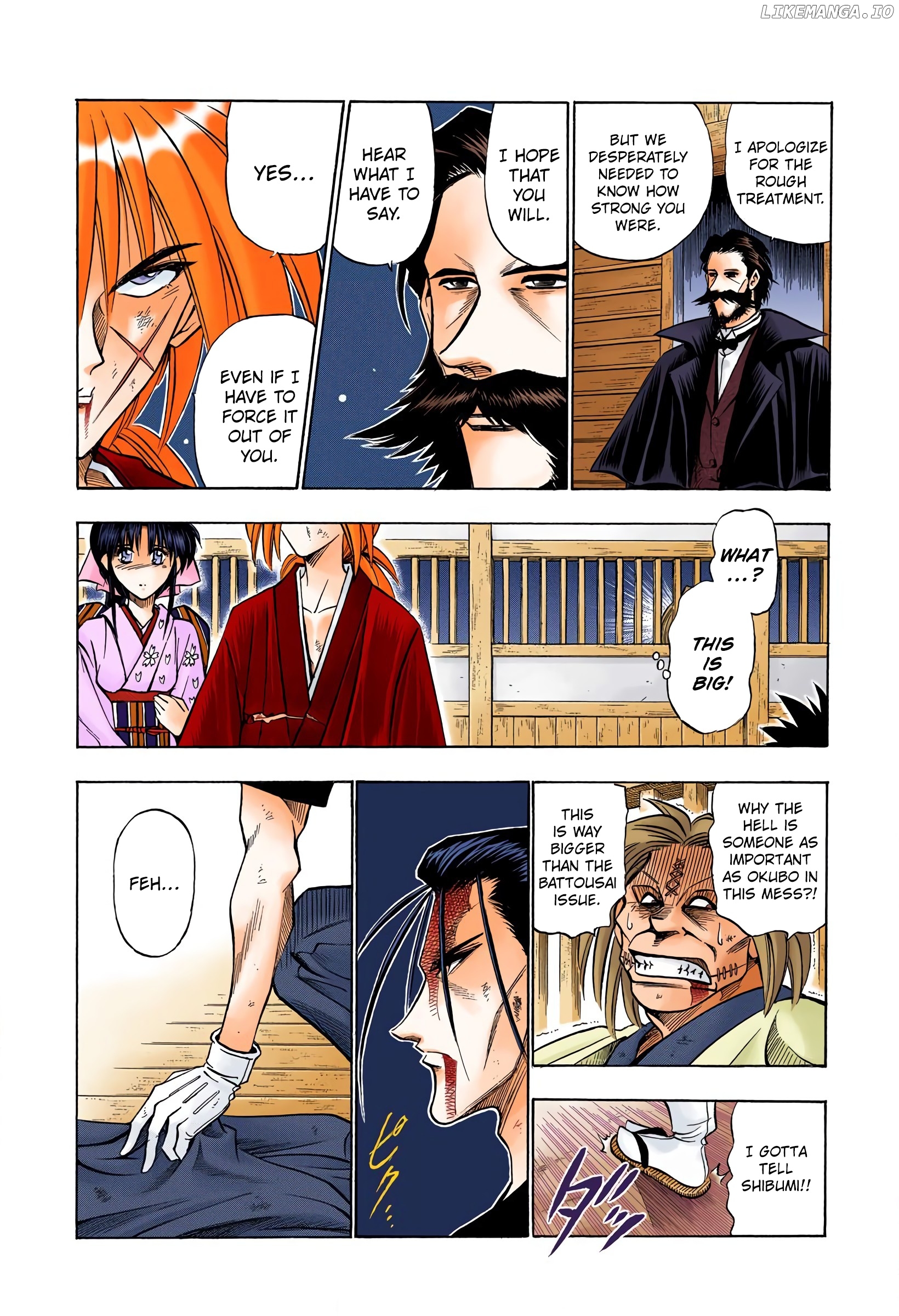 Rurouni Kenshin: Meiji Kenkaku Romantan - Digital Colored Comics chapter 55 - page 3