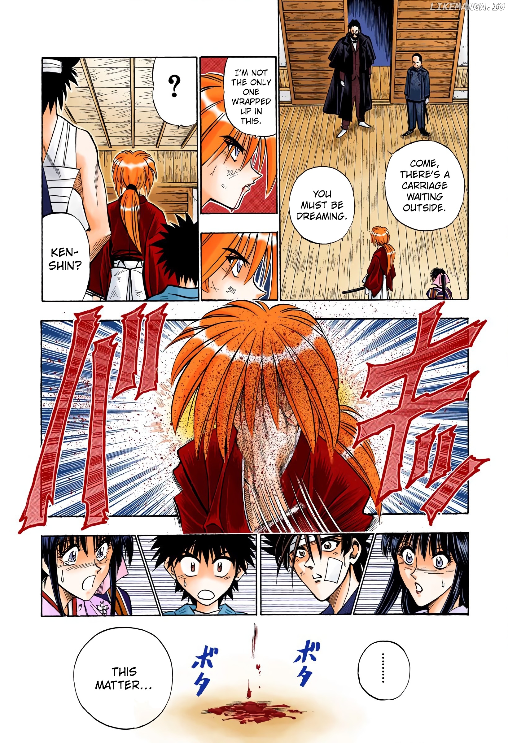 Rurouni Kenshin: Meiji Kenkaku Romantan - Digital Colored Comics chapter 55 - page 5