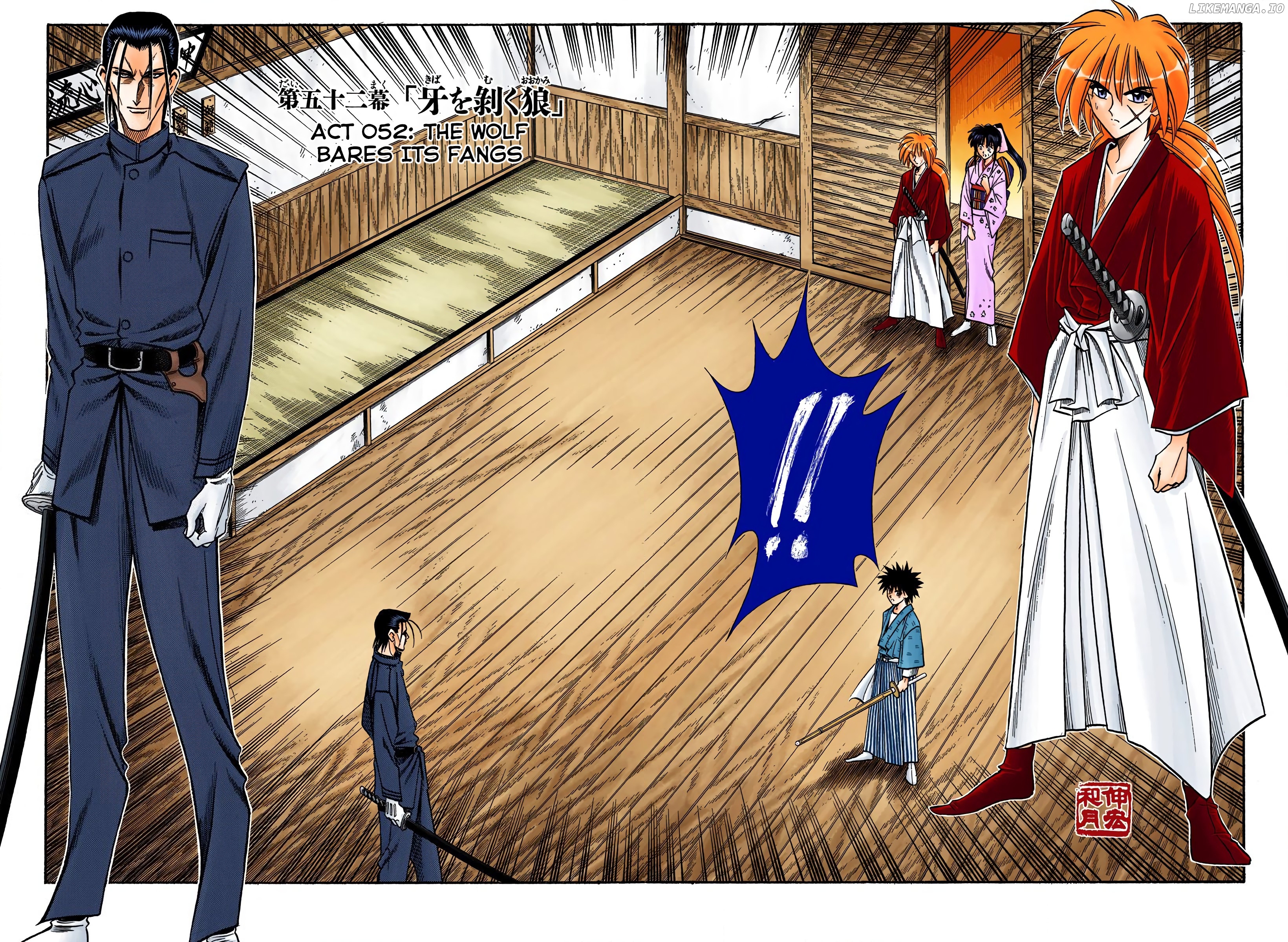 Rurouni Kenshin: Meiji Kenkaku Romantan - Digital Colored Comics chapter 52 - page 2