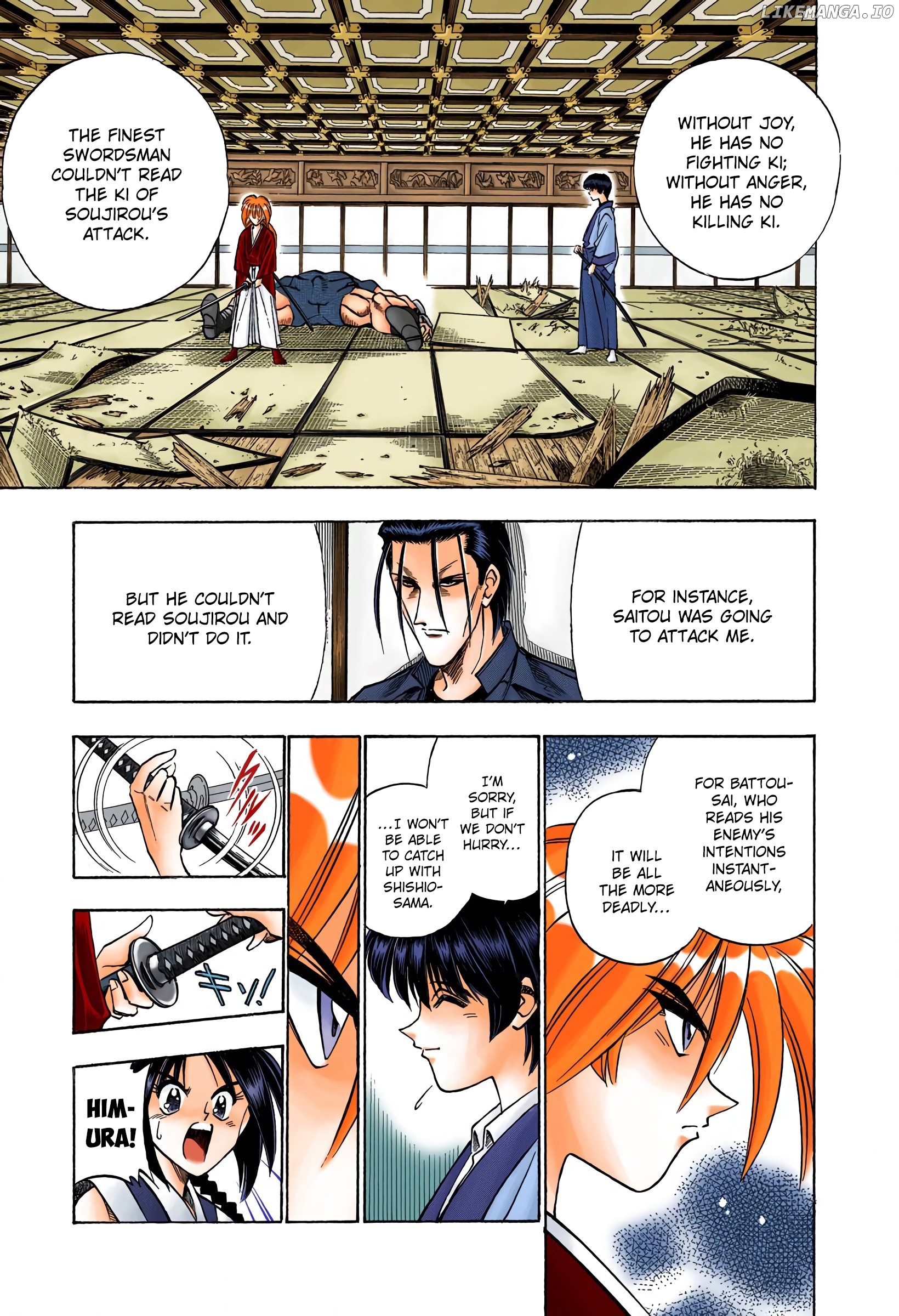 Rurouni Kenshin: Meiji Kenkaku Romantan - Digital Colored Comics chapter 70 - page 11