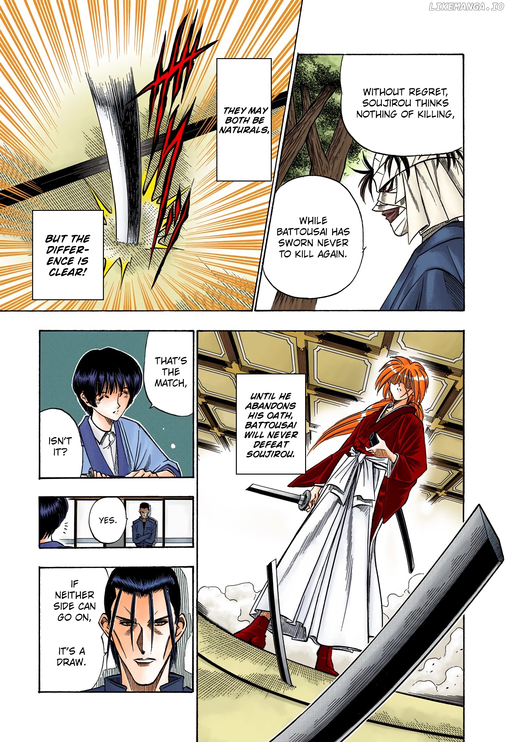 Rurouni Kenshin: Meiji Kenkaku Romantan - Digital Colored Comics chapter 70 - page 16