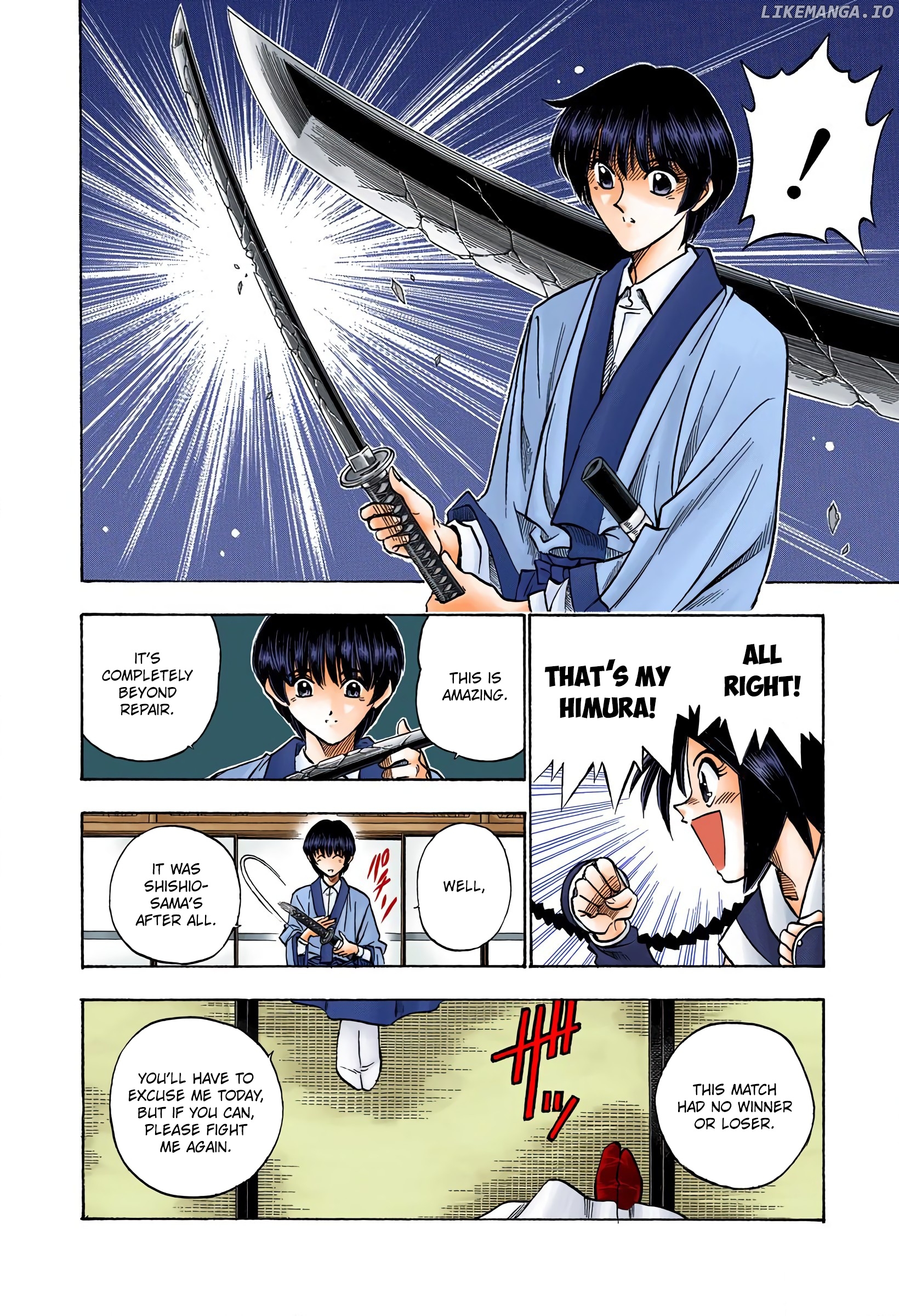 Rurouni Kenshin: Meiji Kenkaku Romantan - Digital Colored Comics chapter 70 - page 17