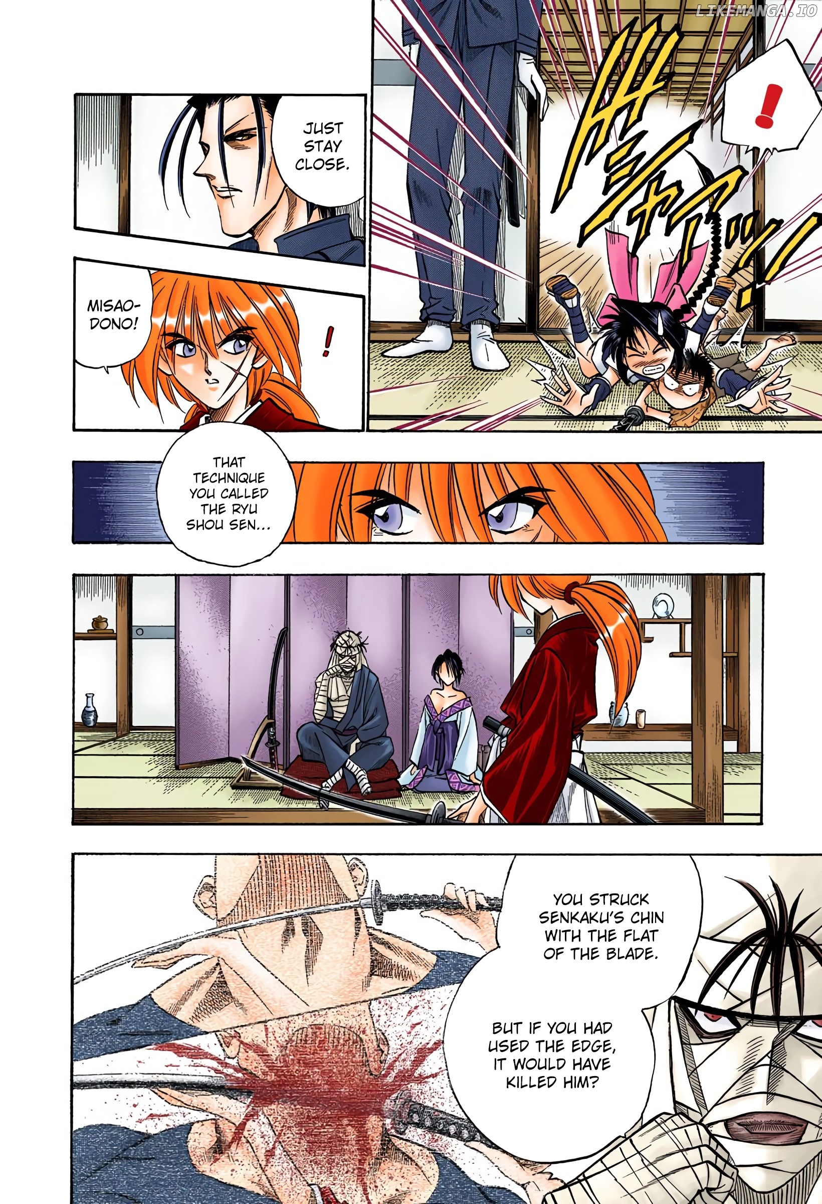 Rurouni Kenshin: Meiji Kenkaku Romantan - Digital Colored Comics chapter 70 - page 4
