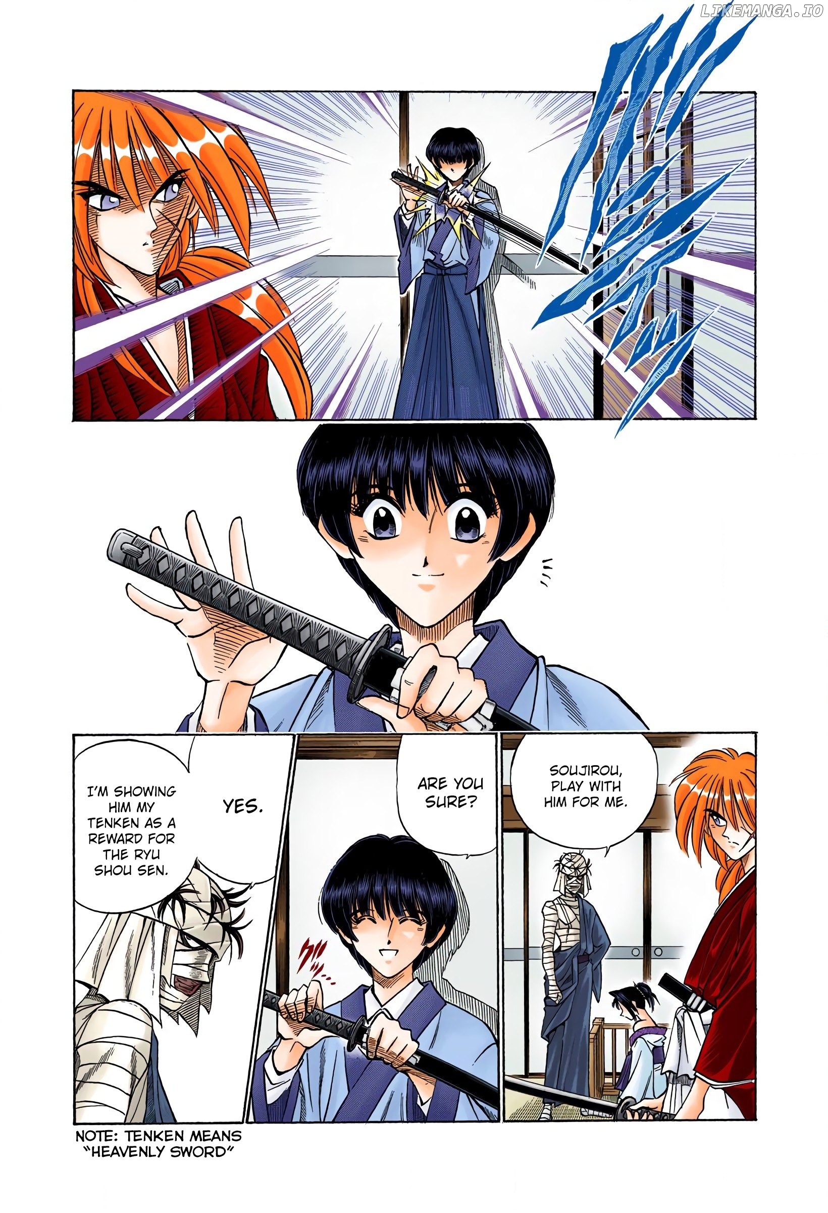 Rurouni Kenshin: Meiji Kenkaku Romantan - Digital Colored Comics chapter 70 - page 7