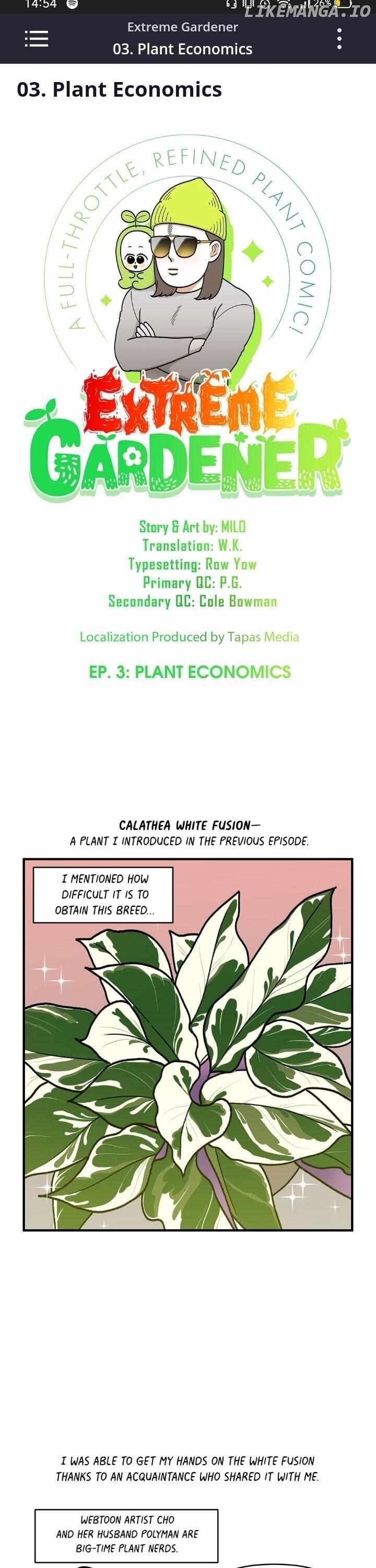 Extreme Gardener chapter 3 - page 1