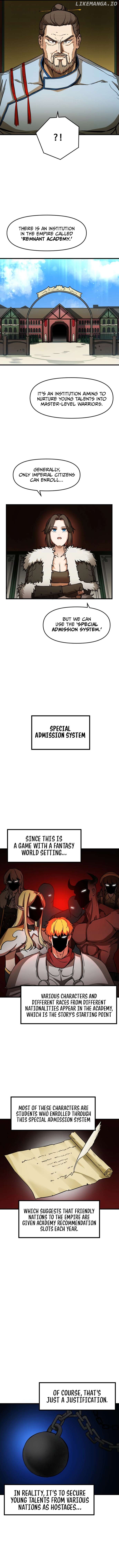 A Barbarian Was Admitted to the Academy Chapter 6 - page 3