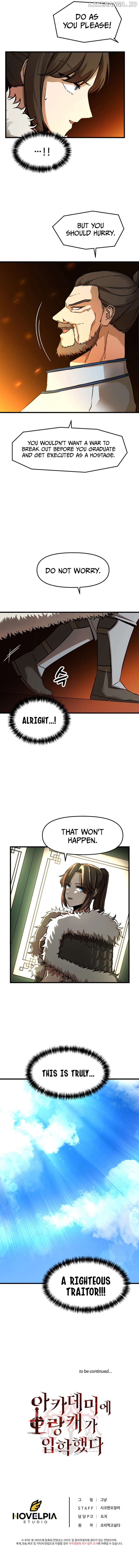 A Barbarian Was Admitted to the Academy Chapter 6 - page 7