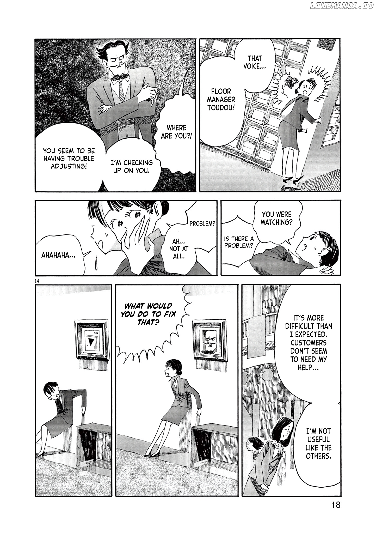 Hokkyoku Hyakkaten no Concierge-san chapter 1 - page 20