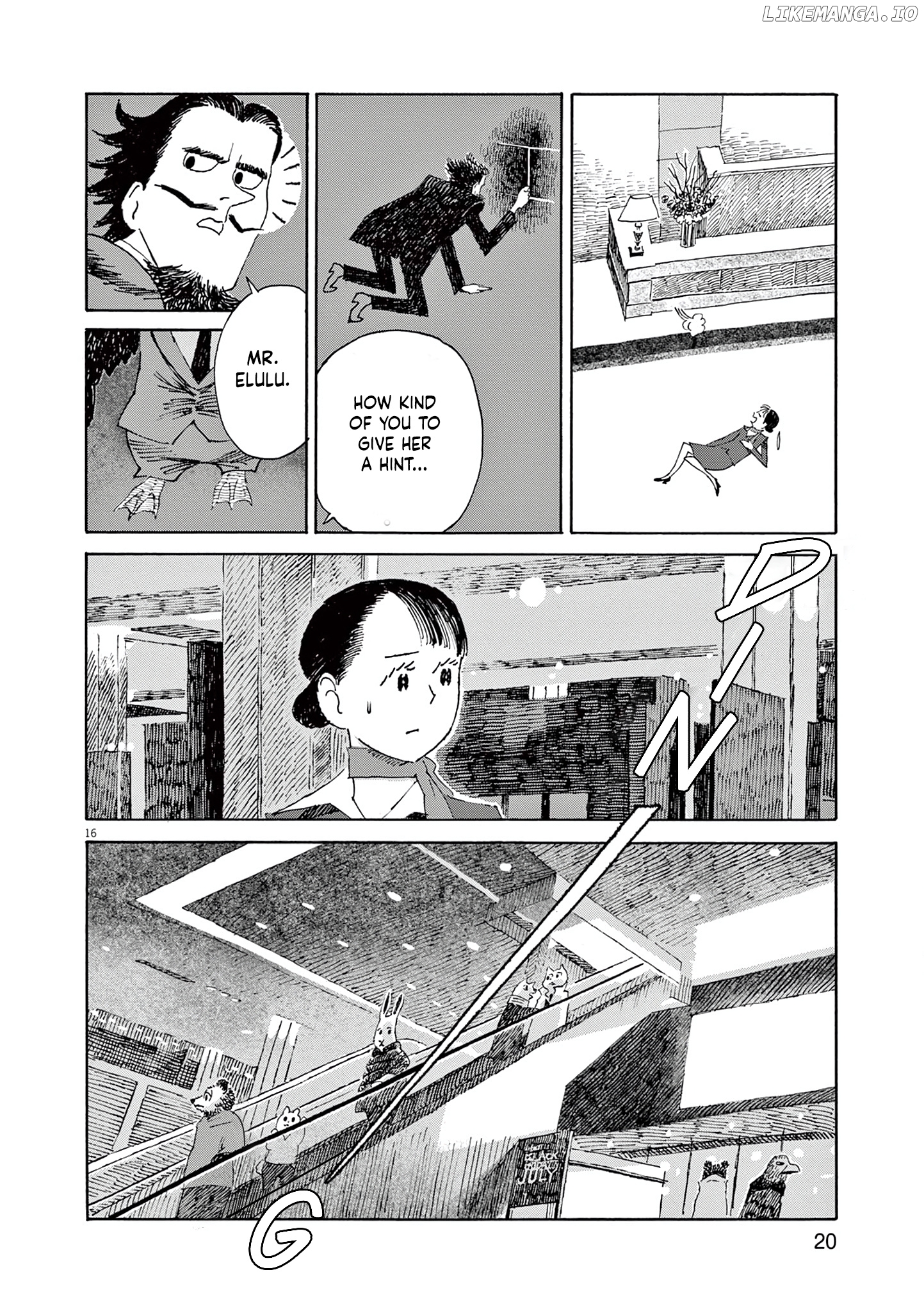 Hokkyoku Hyakkaten no Concierge-san chapter 1 - page 22
