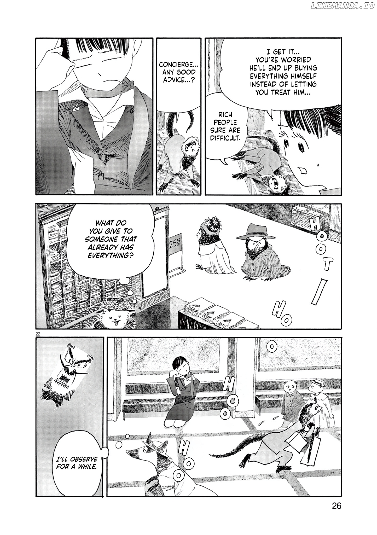 Hokkyoku Hyakkaten no Concierge-san chapter 1 - page 28