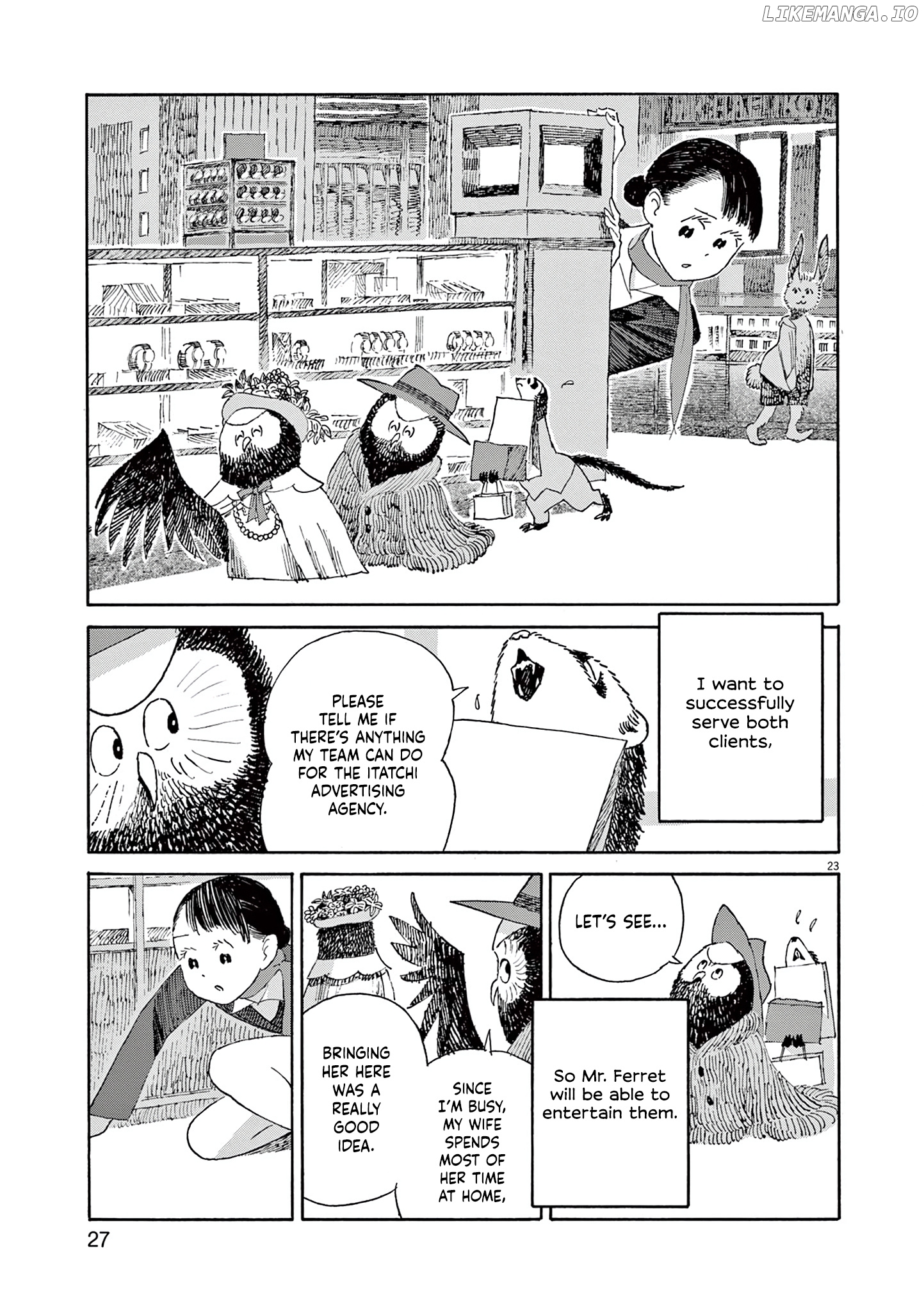Hokkyoku Hyakkaten no Concierge-san chapter 1 - page 29