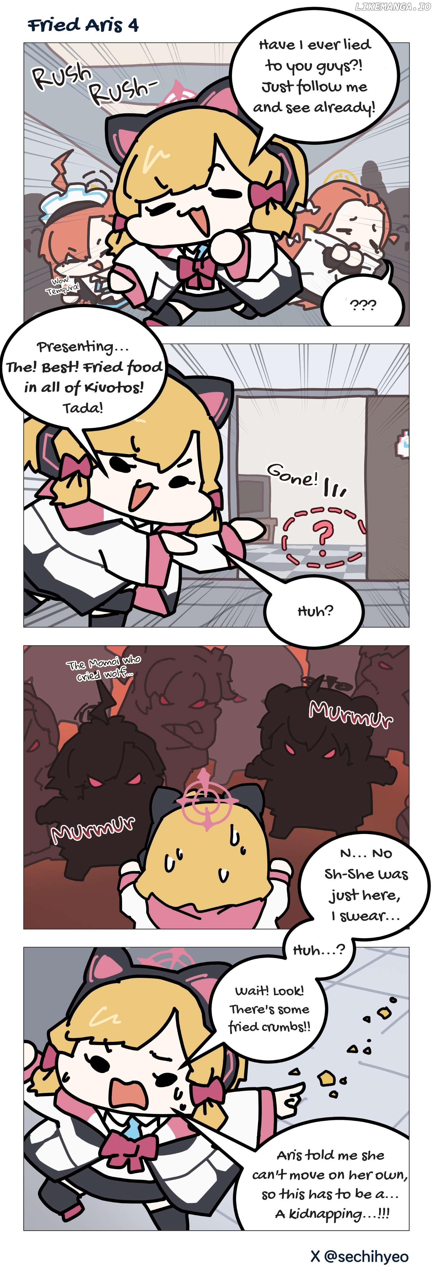 Blue Archive - BlueSechi's 4-Koma chapter 13 - page 1