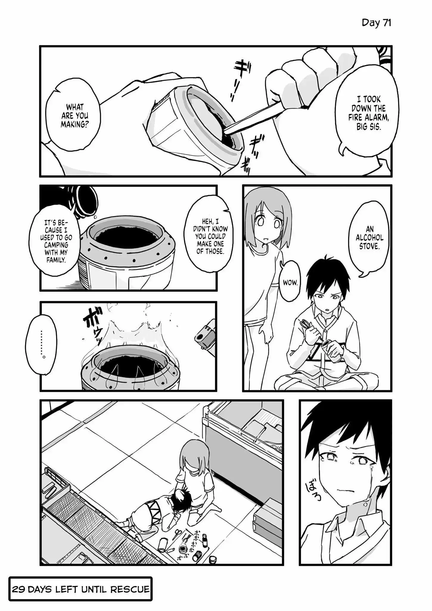 Convenience Store of the Dead ~The Convenience Store Clerk Will Get Rescued in 100 Days~ chapter 71 - page 1